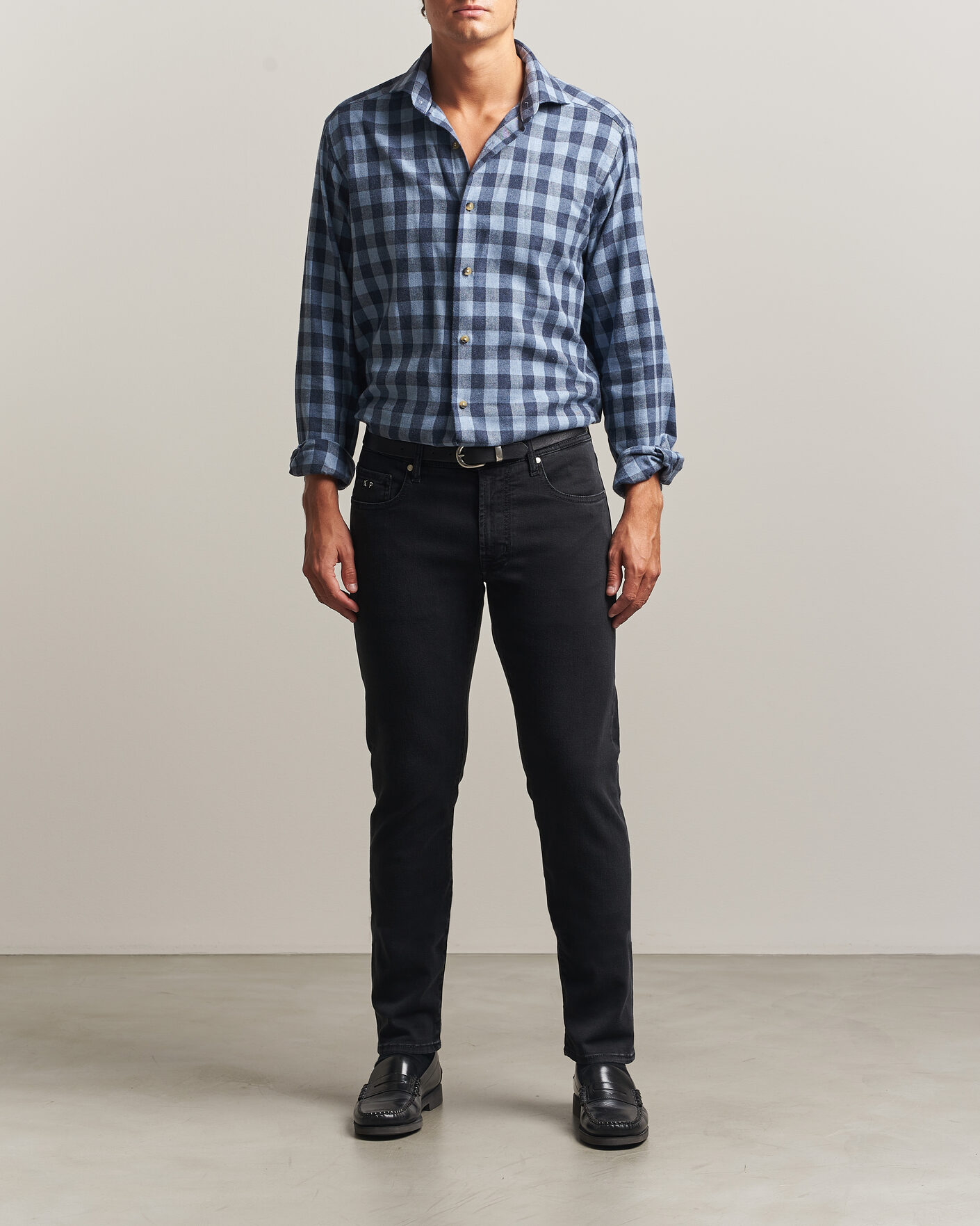 Men | Jeans | Tramarossa | Michelangelo Stretch Relax Jeans Black