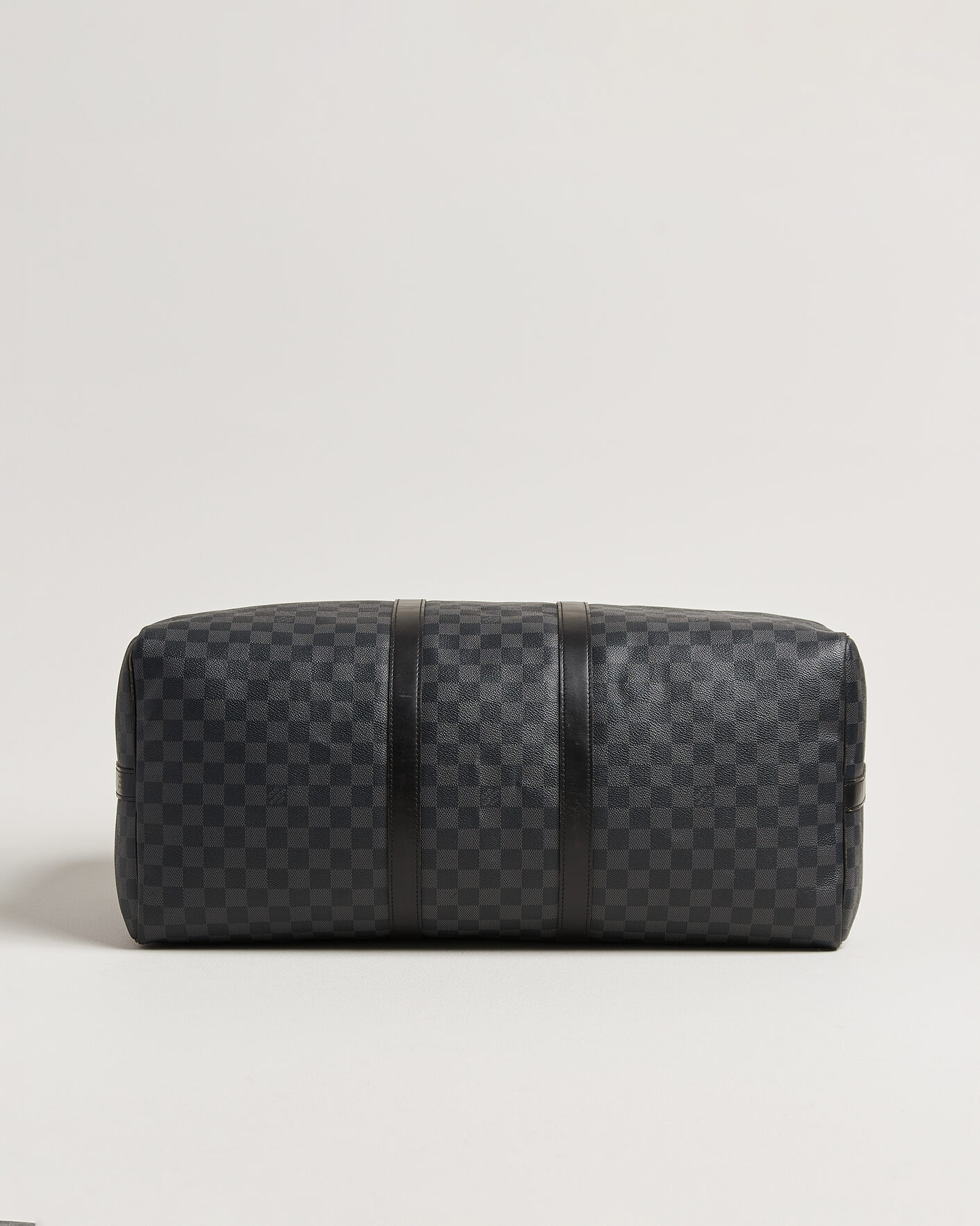 Men | Pre-Owned & Vintage Bags | Louis Vuitton Pre-Owned | Keepall 55 Bandouliére Damier Graphite