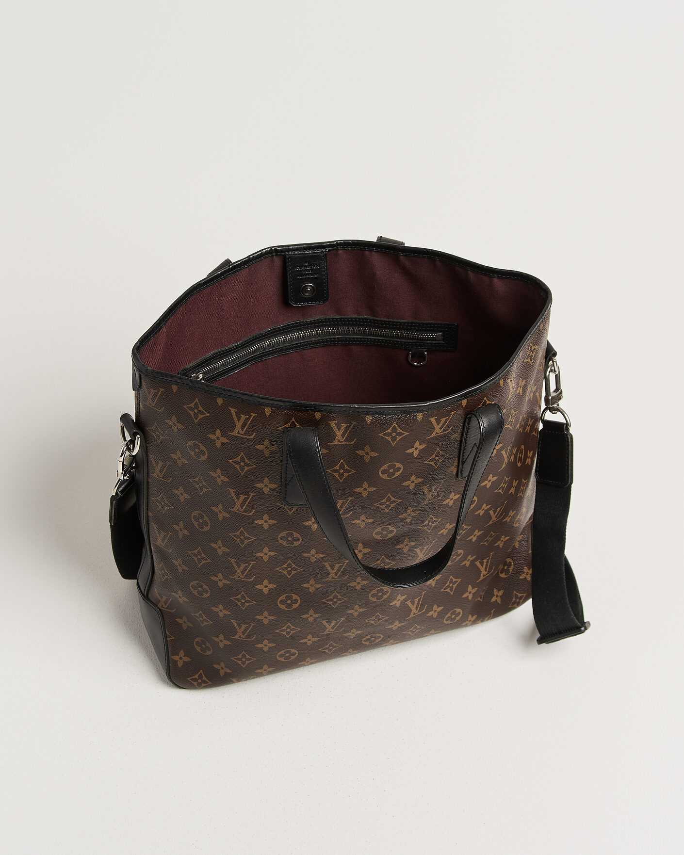 Men | Pre-Owned & Vintage Bags | Louis Vuitton Pre-Owned | Davis Totebag Monogram Macassar