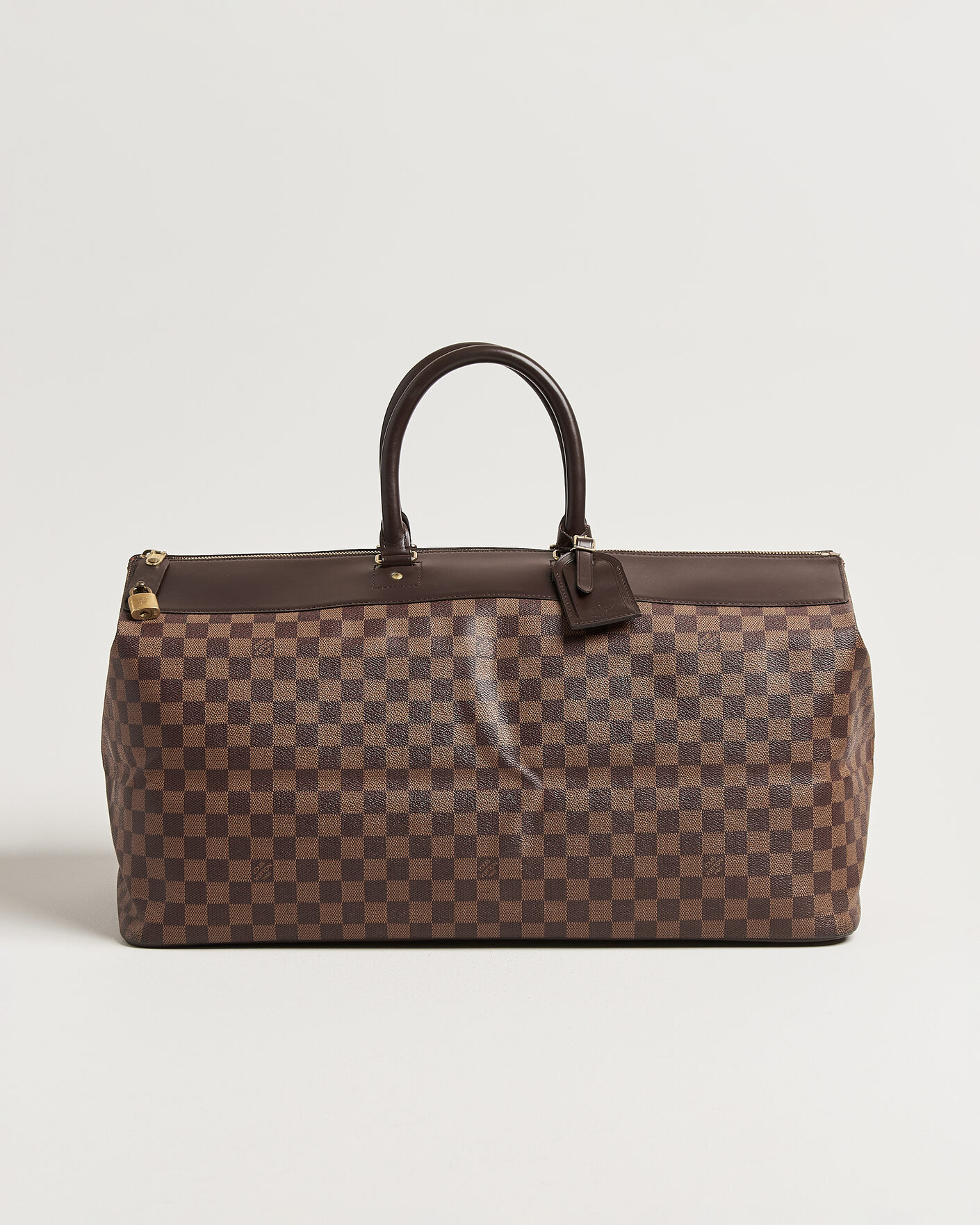 Men | Pre-Owned & Vintage Bags | Louis Vuitton Pre-Owned | Greenwich GM Travel Bag Damier Ebene
