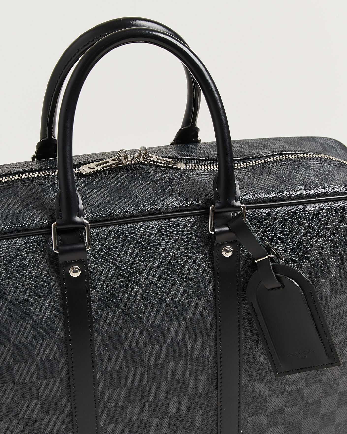 Men | Pre-Owned & Vintage Bags | Louis Vuitton Pre-Owned | Porte Documents Voyage Damier Graphite