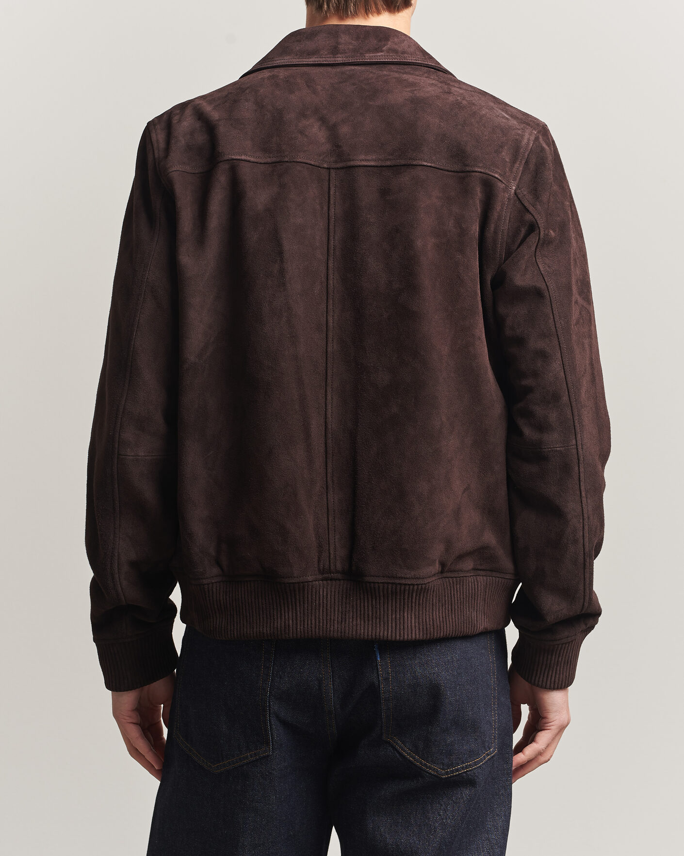 Men | Coats & Jackets | NN07 | Owen Suede Jacket Dusky Port