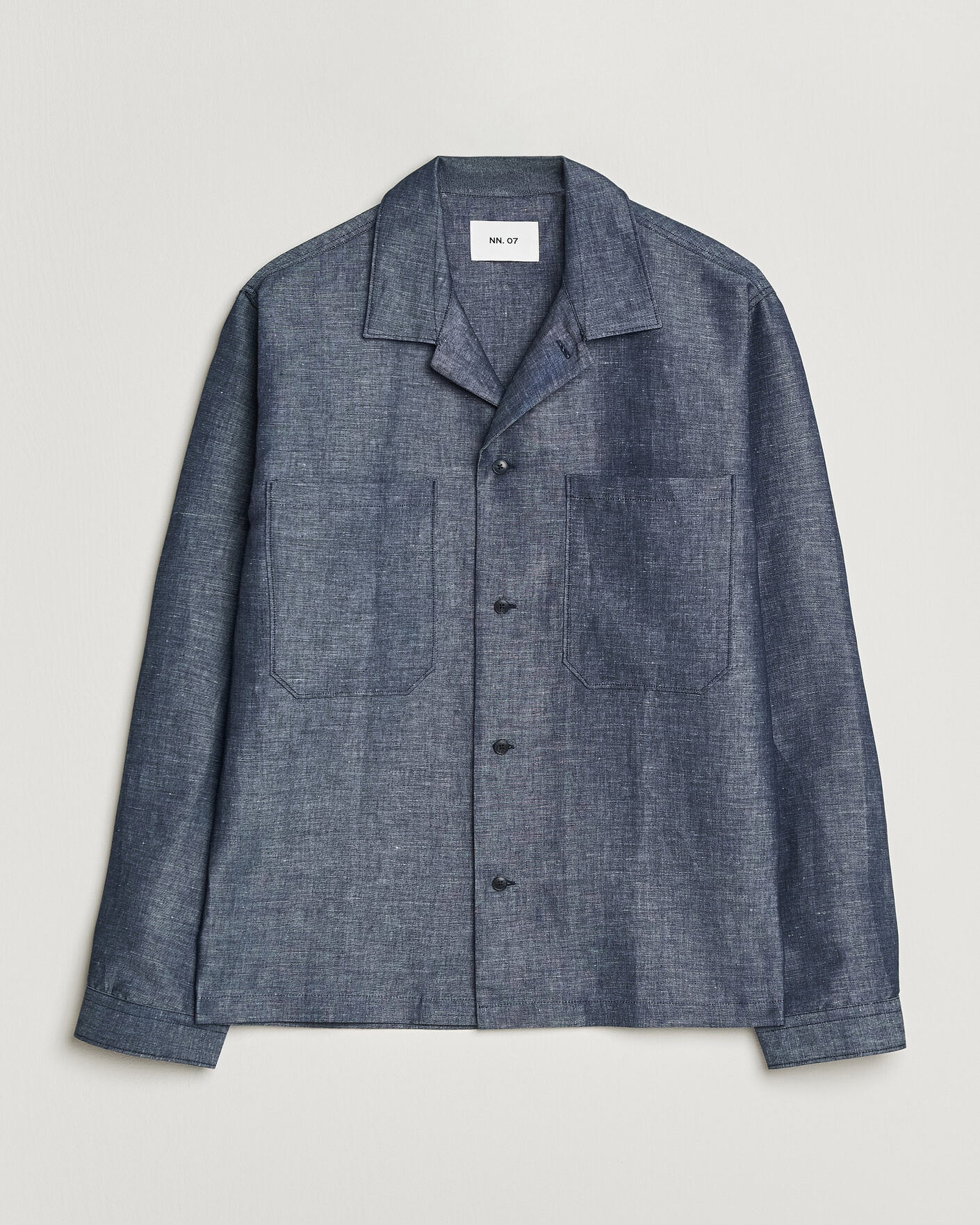 Men | Shirts | NN07 | Rob Denim Overshirt Raw Indigo
