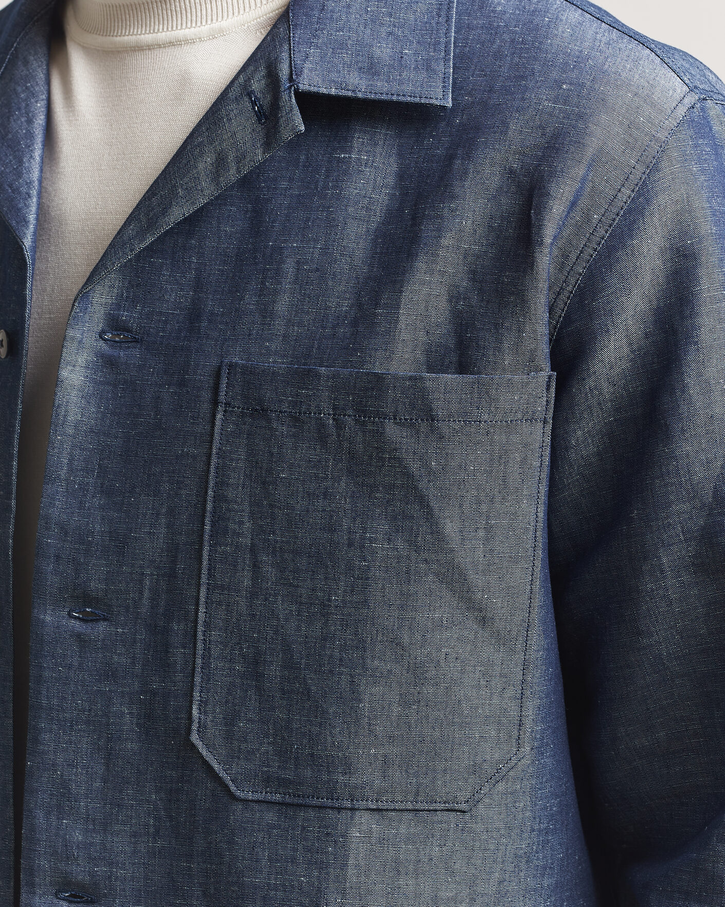Men | Shirts | NN07 | Rob Denim Overshirt Raw Indigo