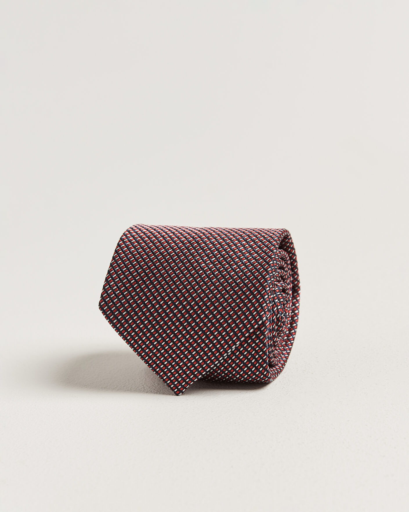 Men | Ties | Brioni | Jacquard Silk Tie Red