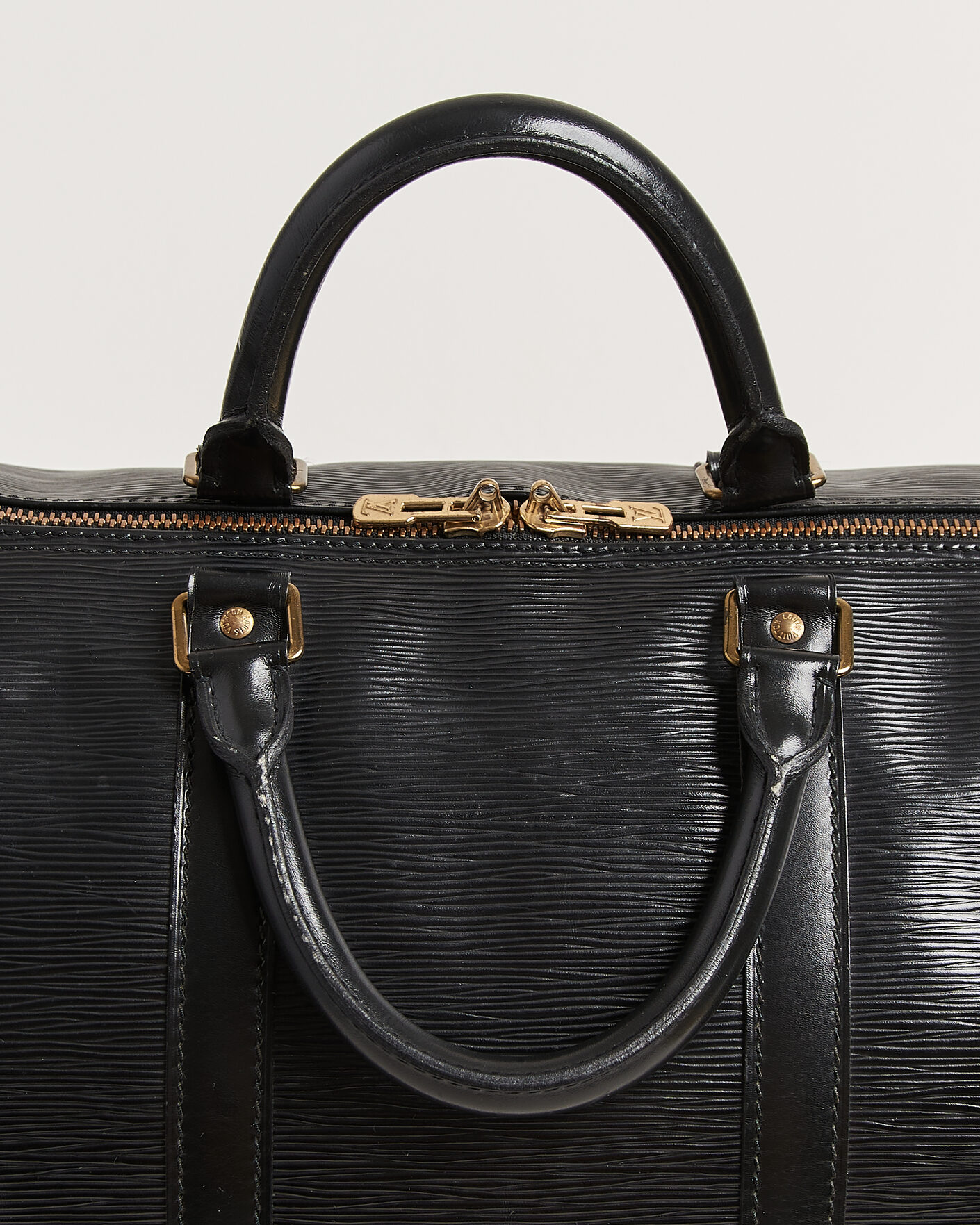 Men | Pre-Owned & Vintage Bags | Louis Vuitton Pre-Owned | Keepall 55 Epi Leather Black