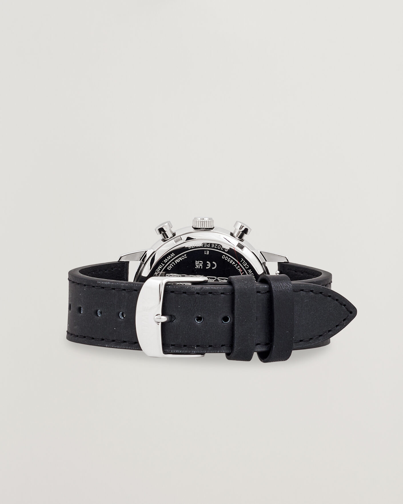 Men | Timex Timex x Peanuts Chrono Cool Joe Leather 40mm Black Dial | Timex | x Peanuts Chrono Cool Joe Leather 40mm Black Dial