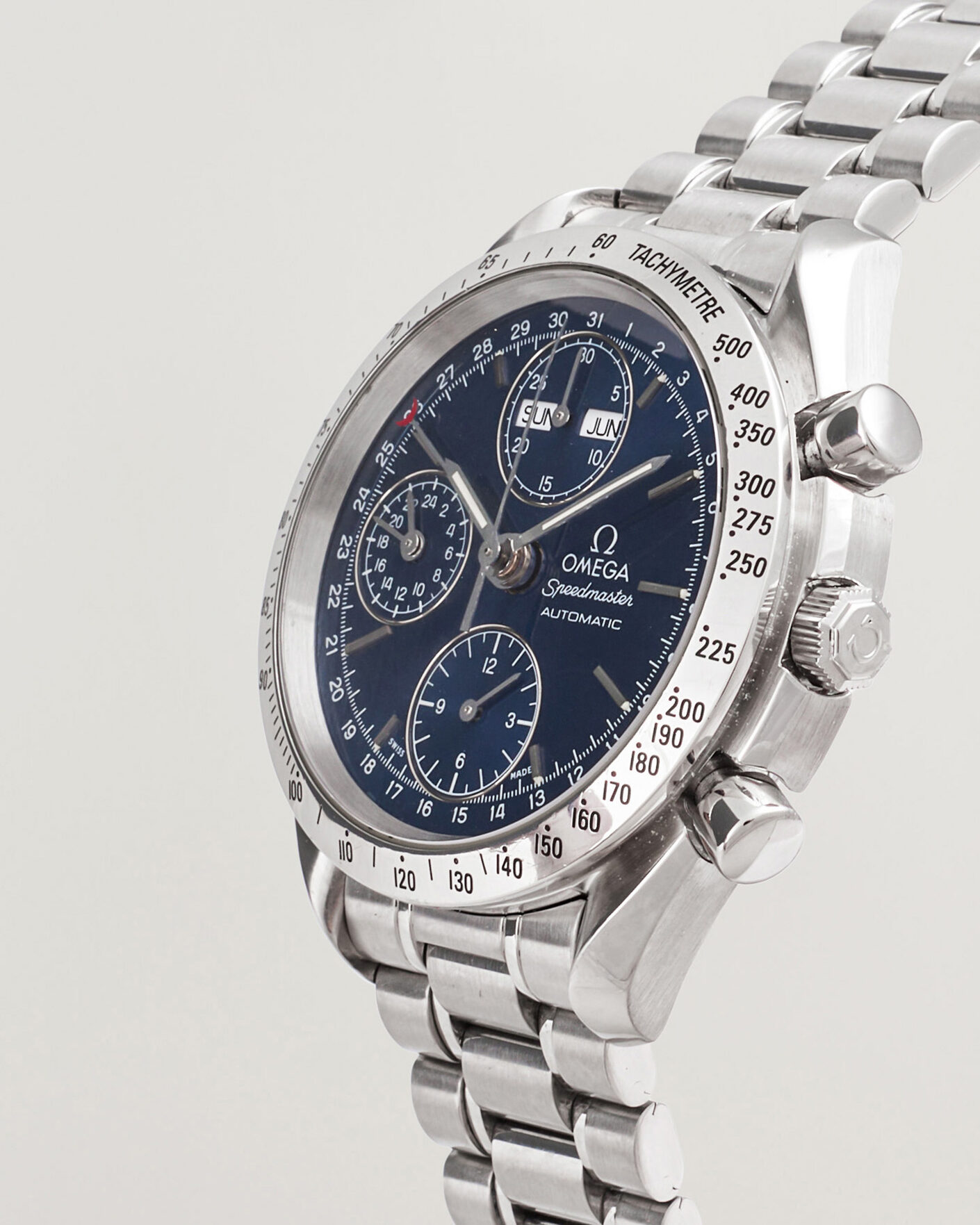 Men | Pre-Owned & Vintage Watches | Omega Pre-Owned | Speedmaster Triple Date