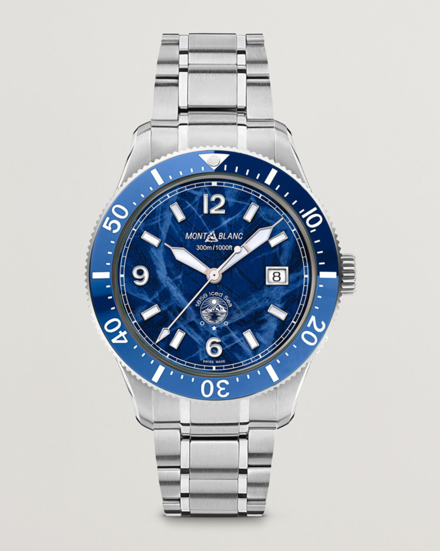 Men | Montblanc Iced Sea Automatic Date Blue | Montblanc | Iced Sea Automatic Date Blue