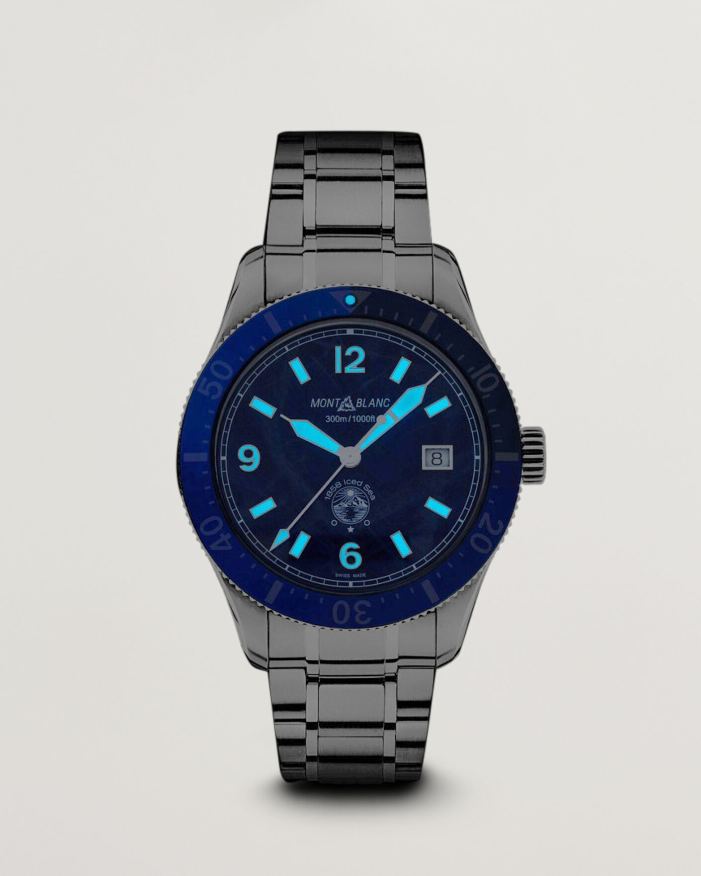 Men | Montblanc Iced Sea Automatic Date Blue | Montblanc | Iced Sea Automatic Date Blue