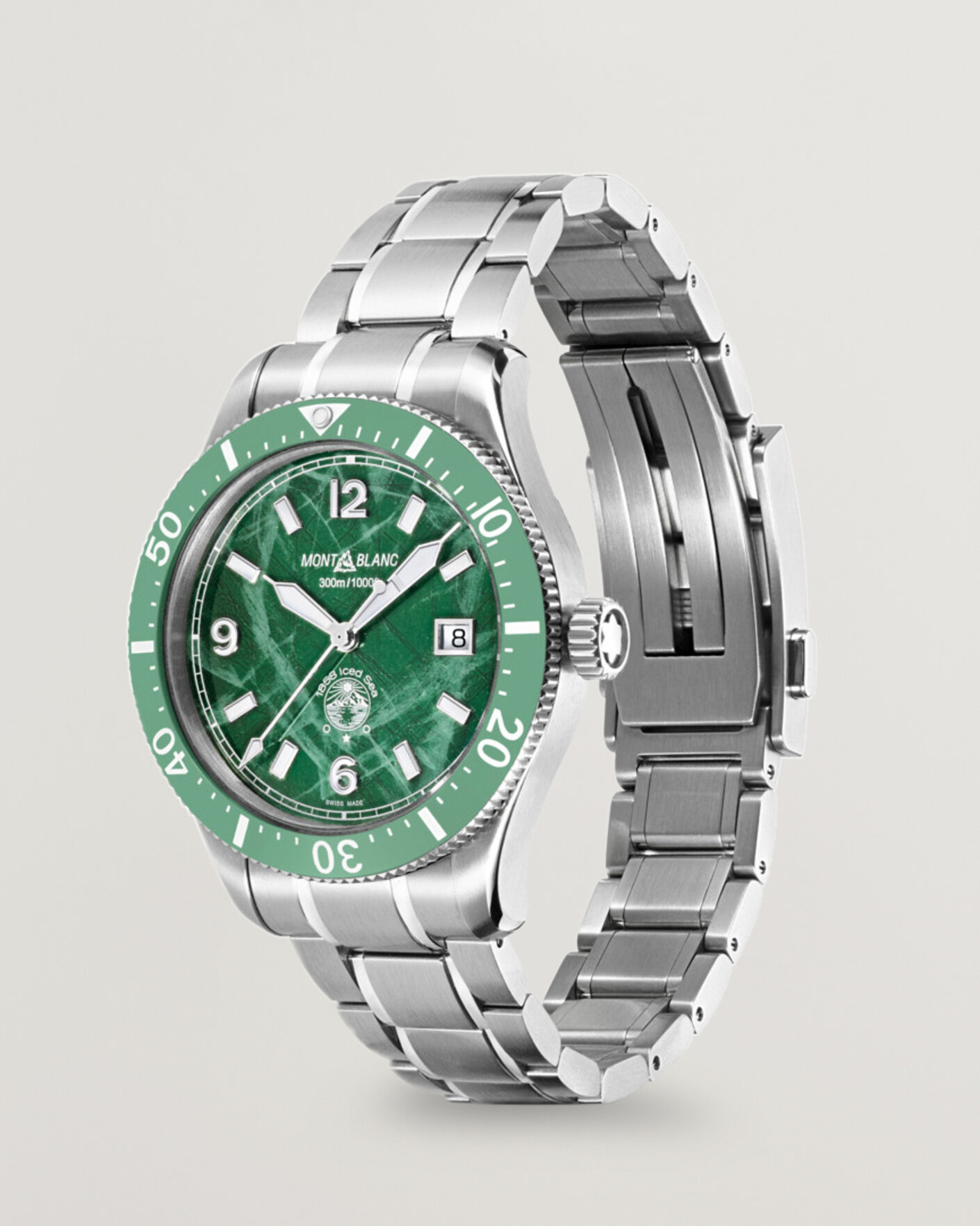 Men | Montblanc Iced Sea Automatic Date Green | Montblanc | Iced Sea Automatic Date Green