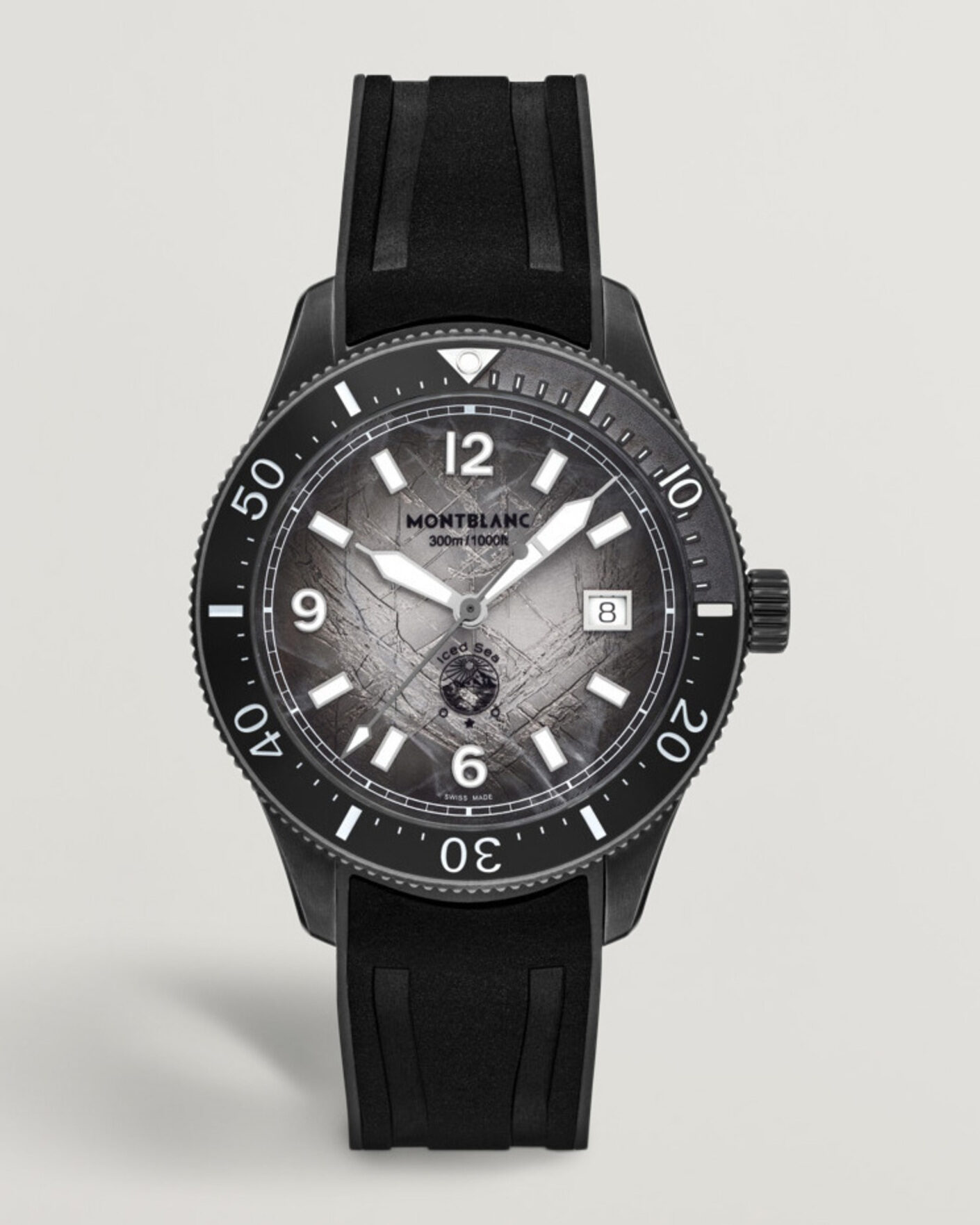 Men | Montblanc Iced Sea Automatic Date 0 Oxygen Grey | Montblanc | Iced Sea Automatic Date 0 Oxygen Grey