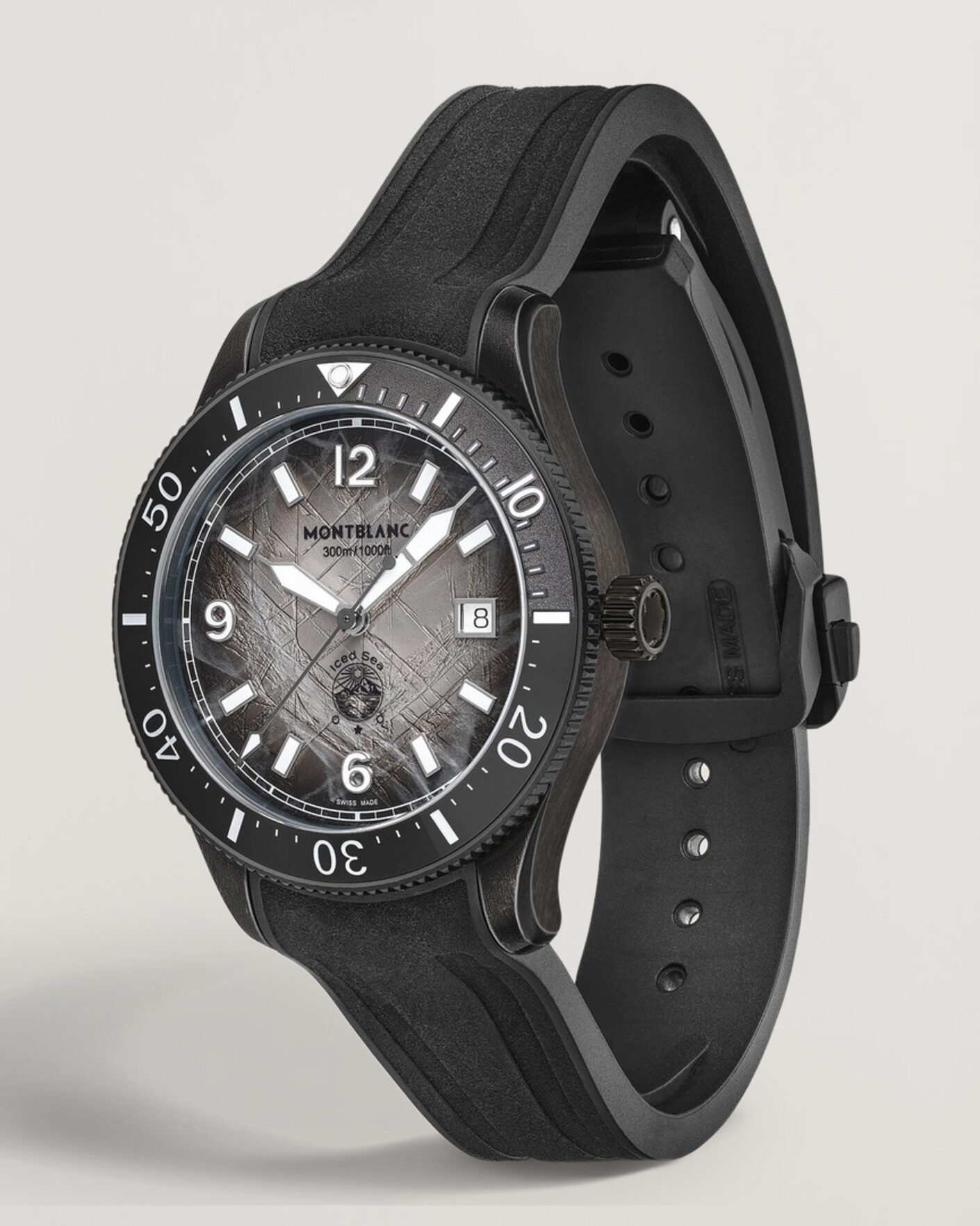 Men | Montblanc Iced Sea Automatic Date 0 Oxygen Grey | Montblanc | Iced Sea Automatic Date 0 Oxygen Grey