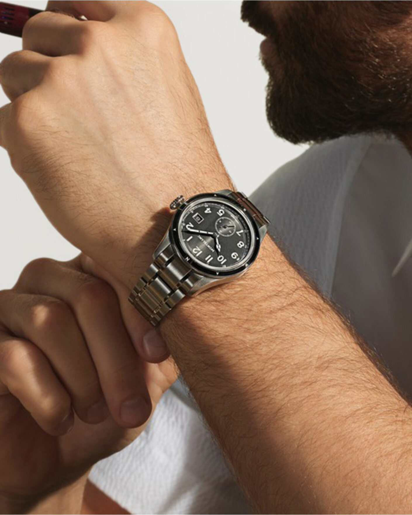 Men | Montblanc 1858 Small Second 0 Oxygen Black | Montblanc | 1858 Small Second 0 Oxygen Black