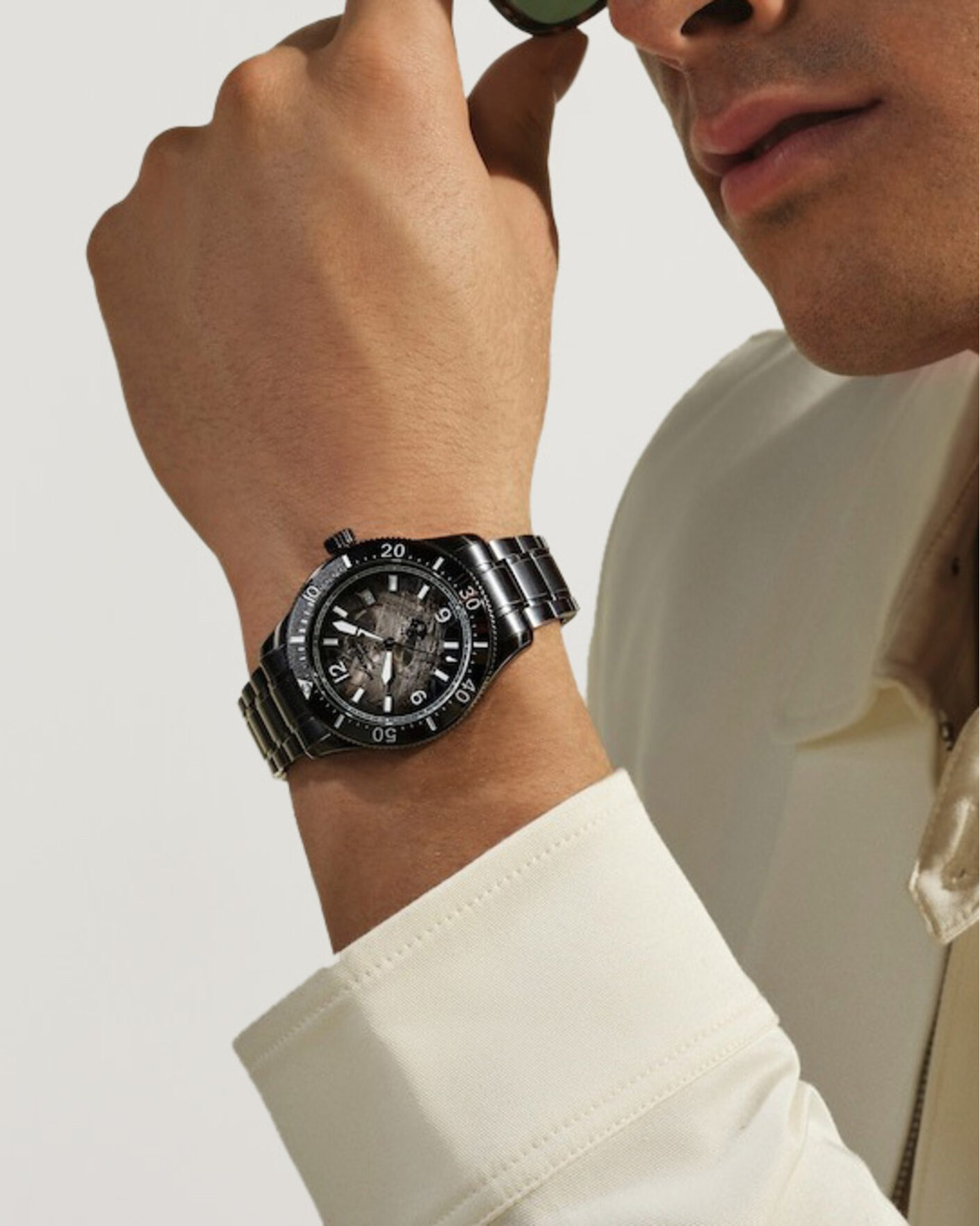 Men | Montblanc Iced Sea Automatic Date 0 Oxygen Grey | Montblanc | Iced Sea Automatic Date 0 Oxygen Grey
