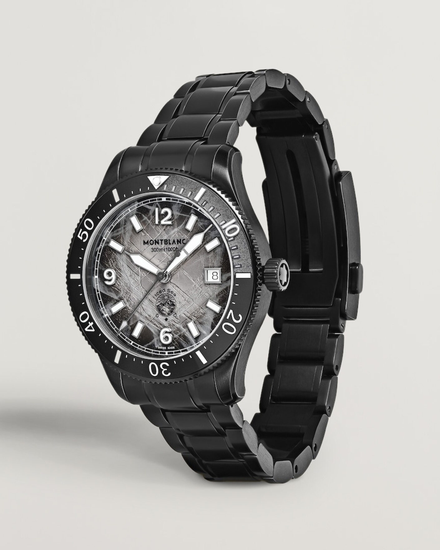 Men | Montblanc Iced Sea Automatic Date 0 Oxygen Grey | Montblanc | Iced Sea Automatic Date 0 Oxygen Grey
