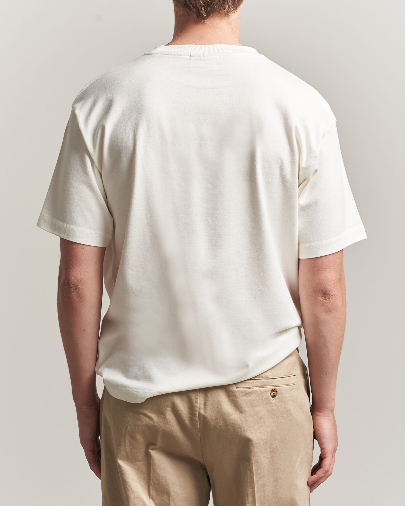 Men | T-Shirts | Drôle de Monsieur | Porcelaine T-shirt Off White