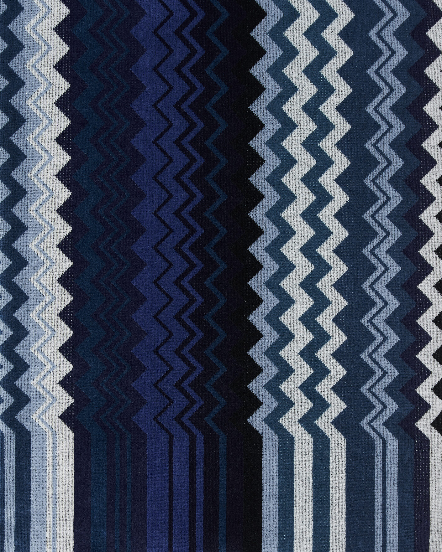 Men | Fabrics | Missoni Home | Giacomo Bath Sheet 100x150cm Multi Blue