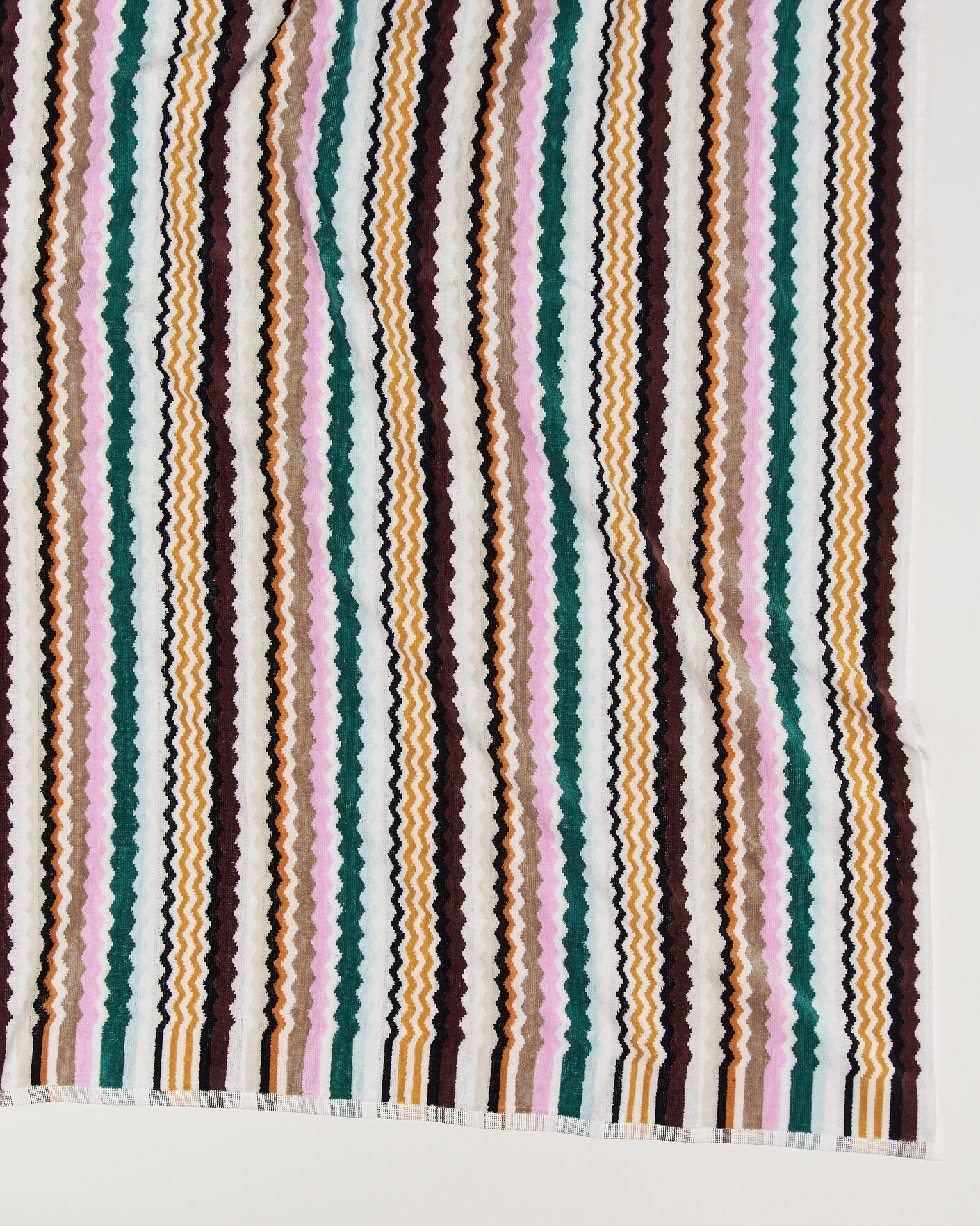 Men | Fabrics | Missoni Home | Aura Bath Sheet 100x150cm Multi