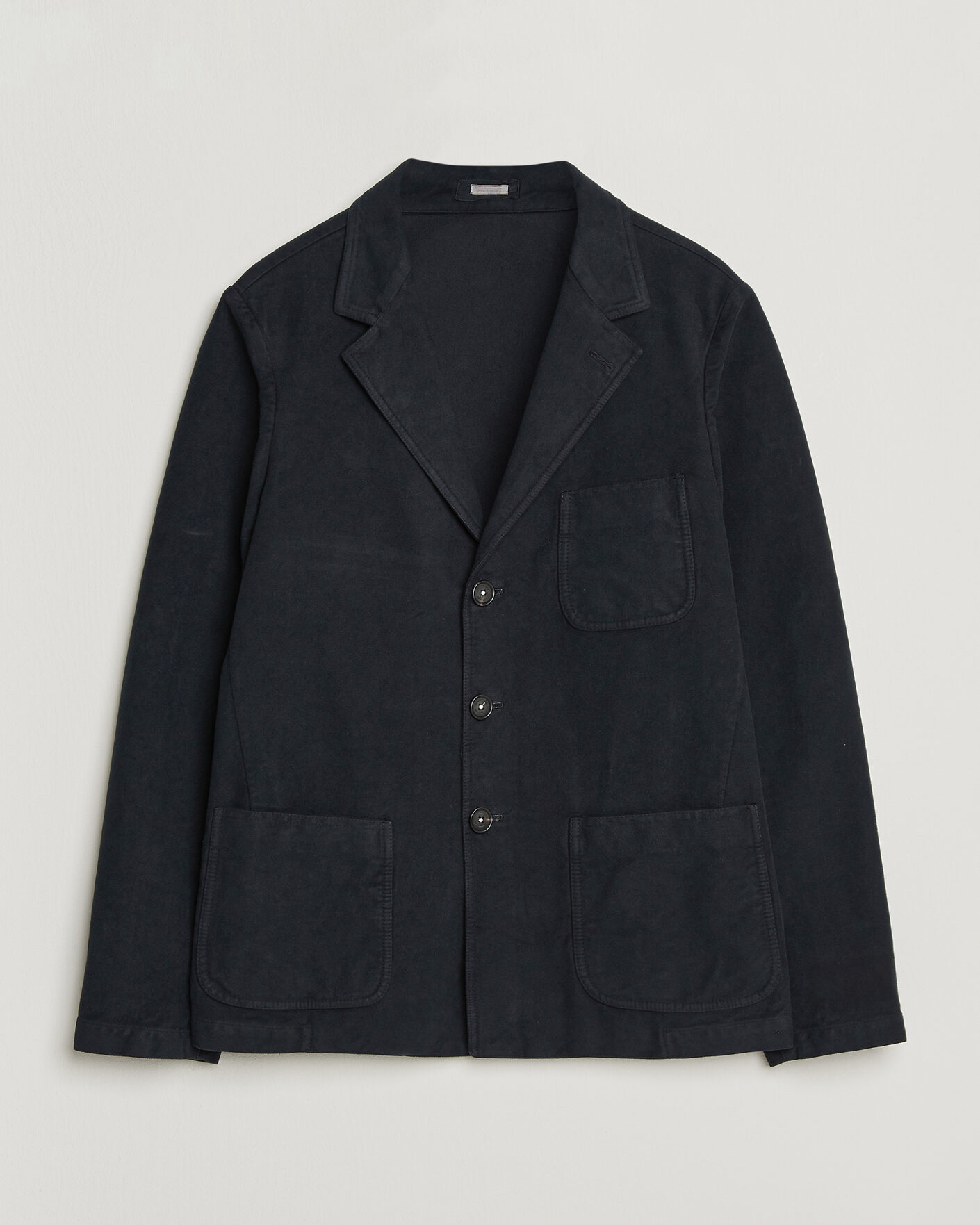 Men | Blazers | Massimo Alba | Baglietto Moleskine Jacket Navy