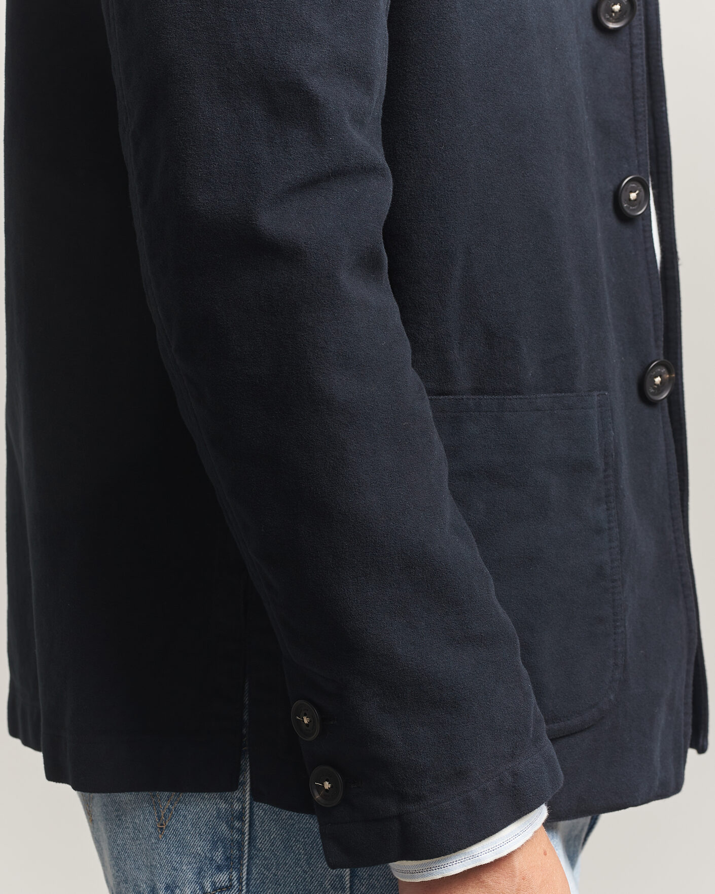 Men | Blazers | Massimo Alba | Baglietto Moleskine Jacket Navy