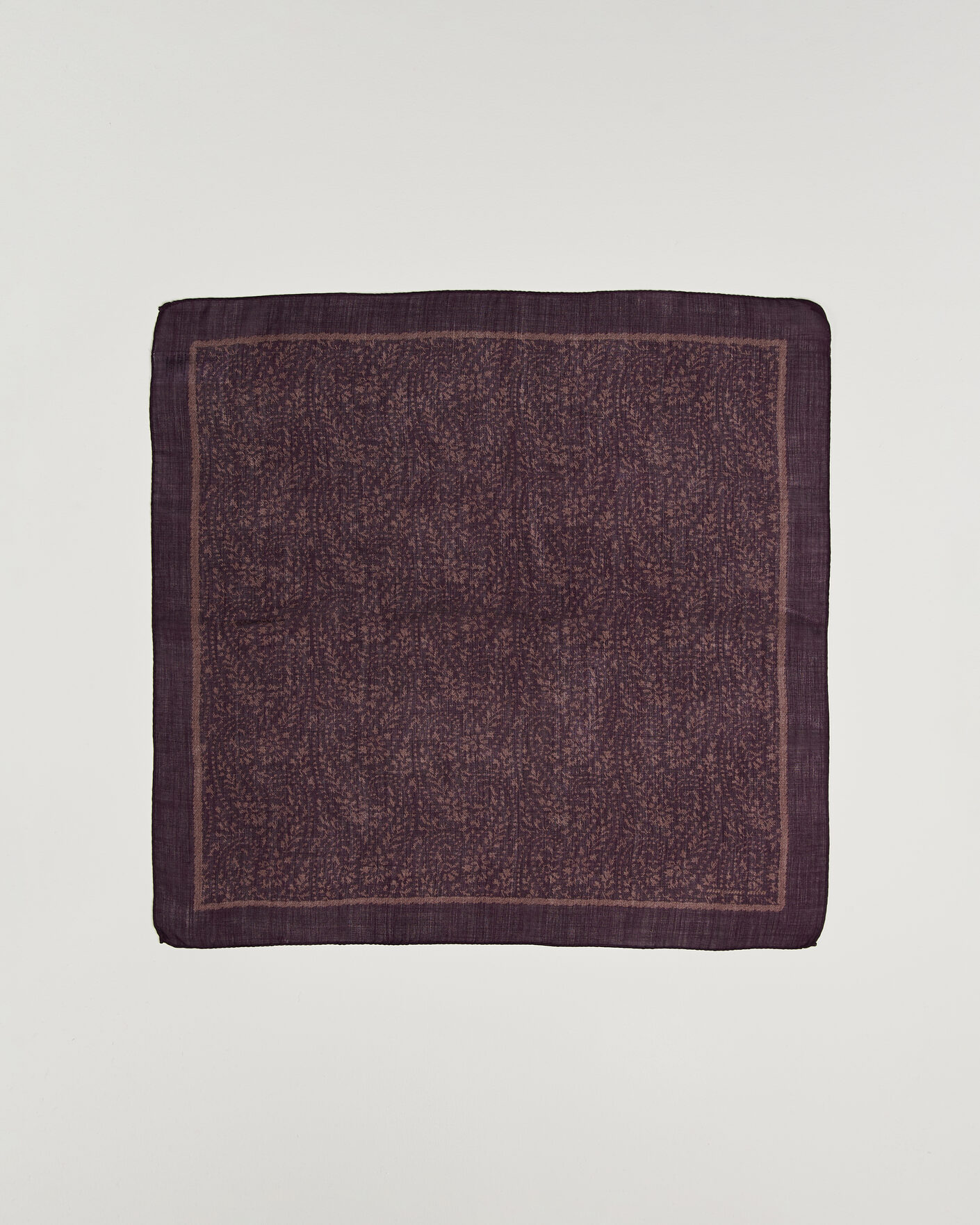 Men | Dress Scarves | Massimo Alba | Cashmere/Silk Bandana Burgundy