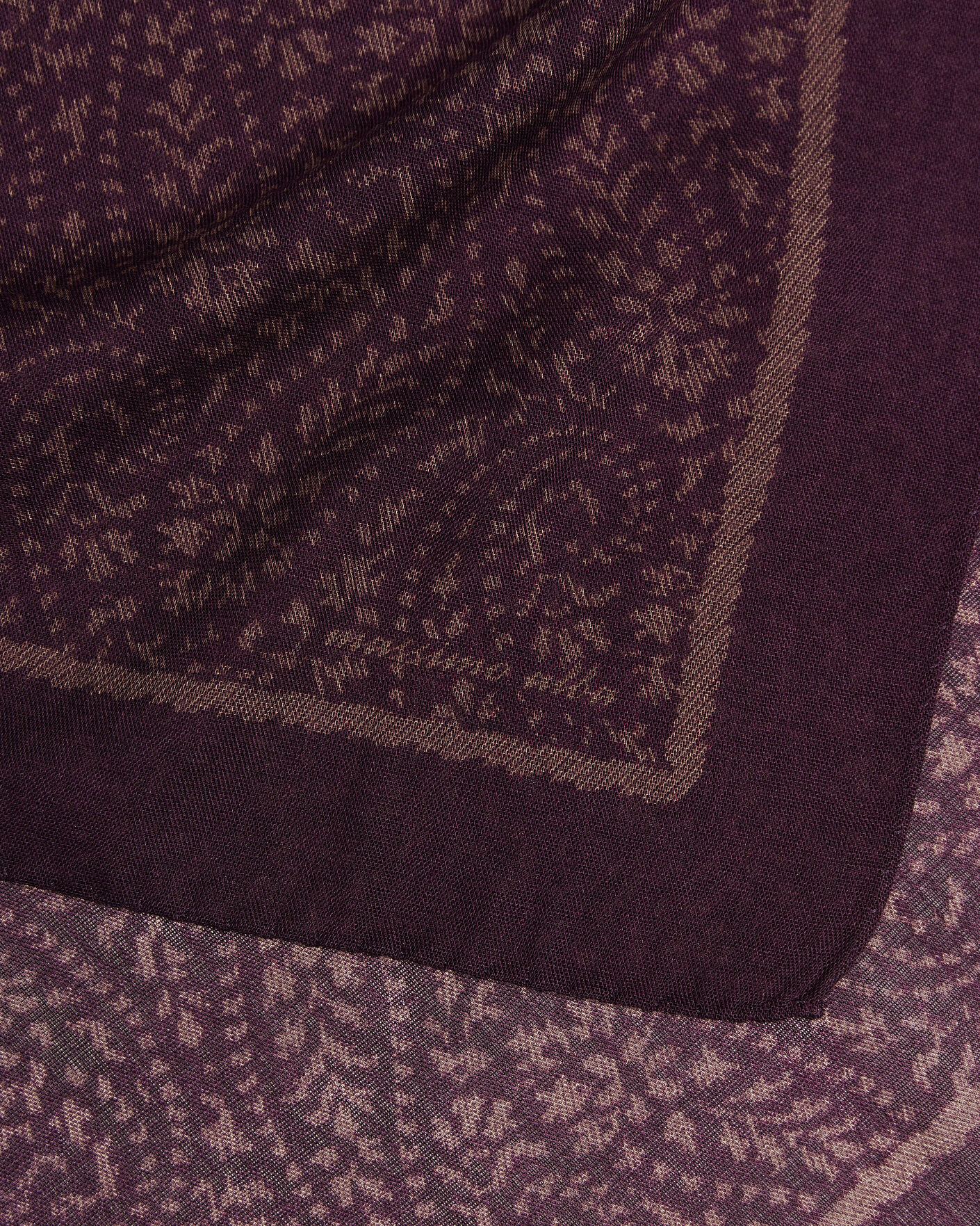 Men | Dress Scarves | Massimo Alba | Cashmere/Silk Bandana Burgundy