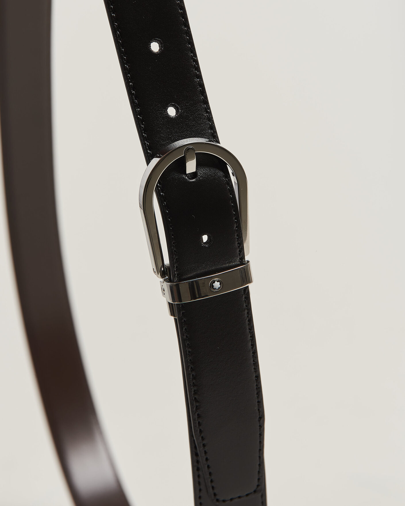Men | Belts | Montblanc | Meisterstück Horseshoe 30mm Reversible Belt Black/Brown