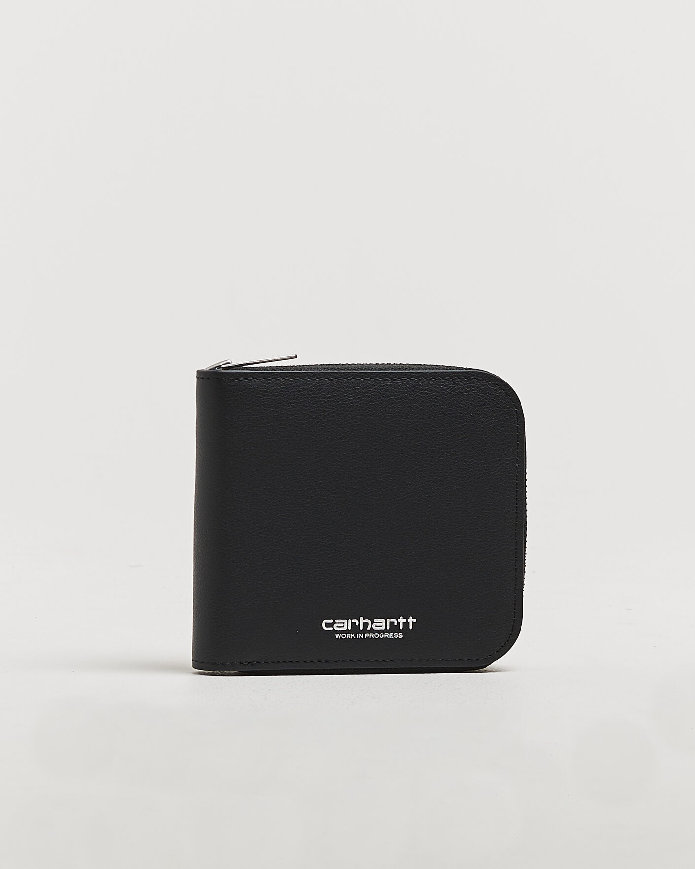 Carhartt WIP Leather Zip Wallet Black at CareOfCarl.com