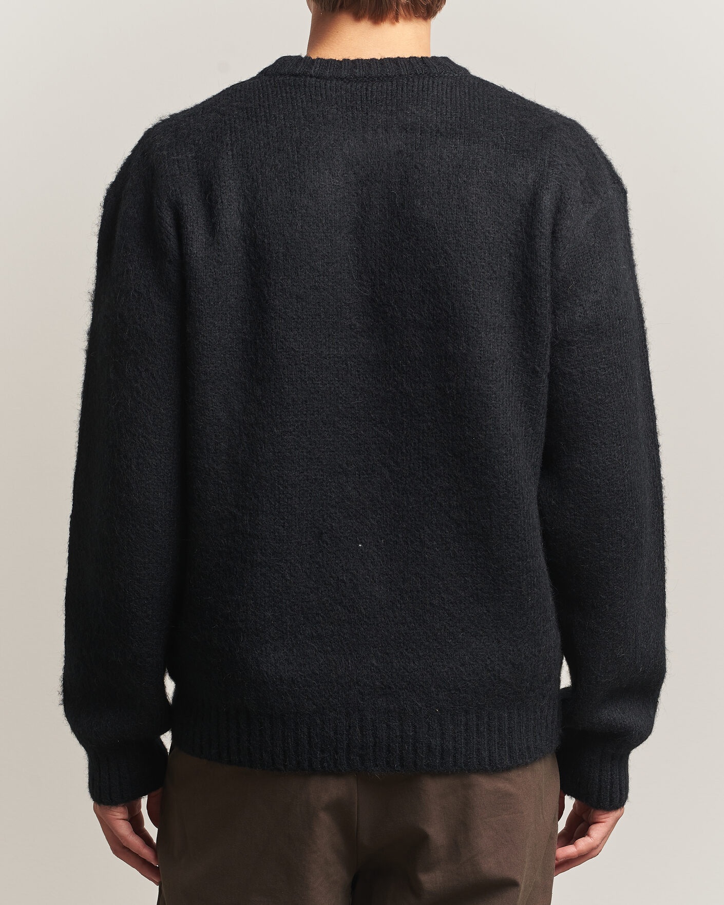 Men | Sweaters & Knitwear | Carhartt WIP | Merton Knitted Alpaca Sweater Black