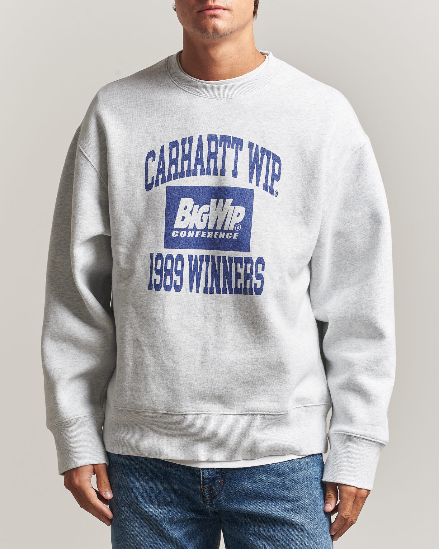 Men | Sweaters & Knitwear | Carhartt WIP | 1989 Winners Sweatshirt Ash Heather
