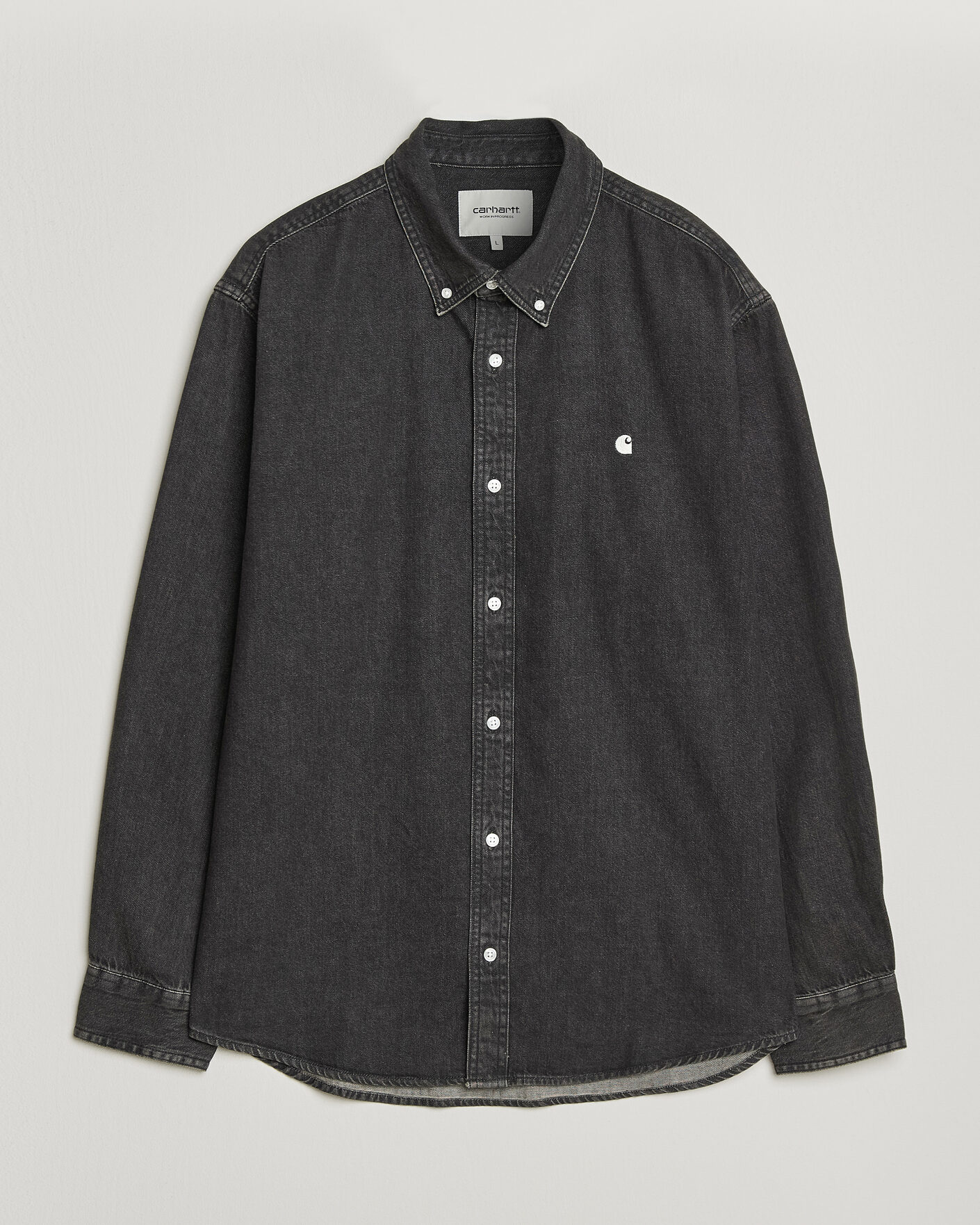 Men | Shirts | Carhartt WIP | Lucas Denim Shirt Black