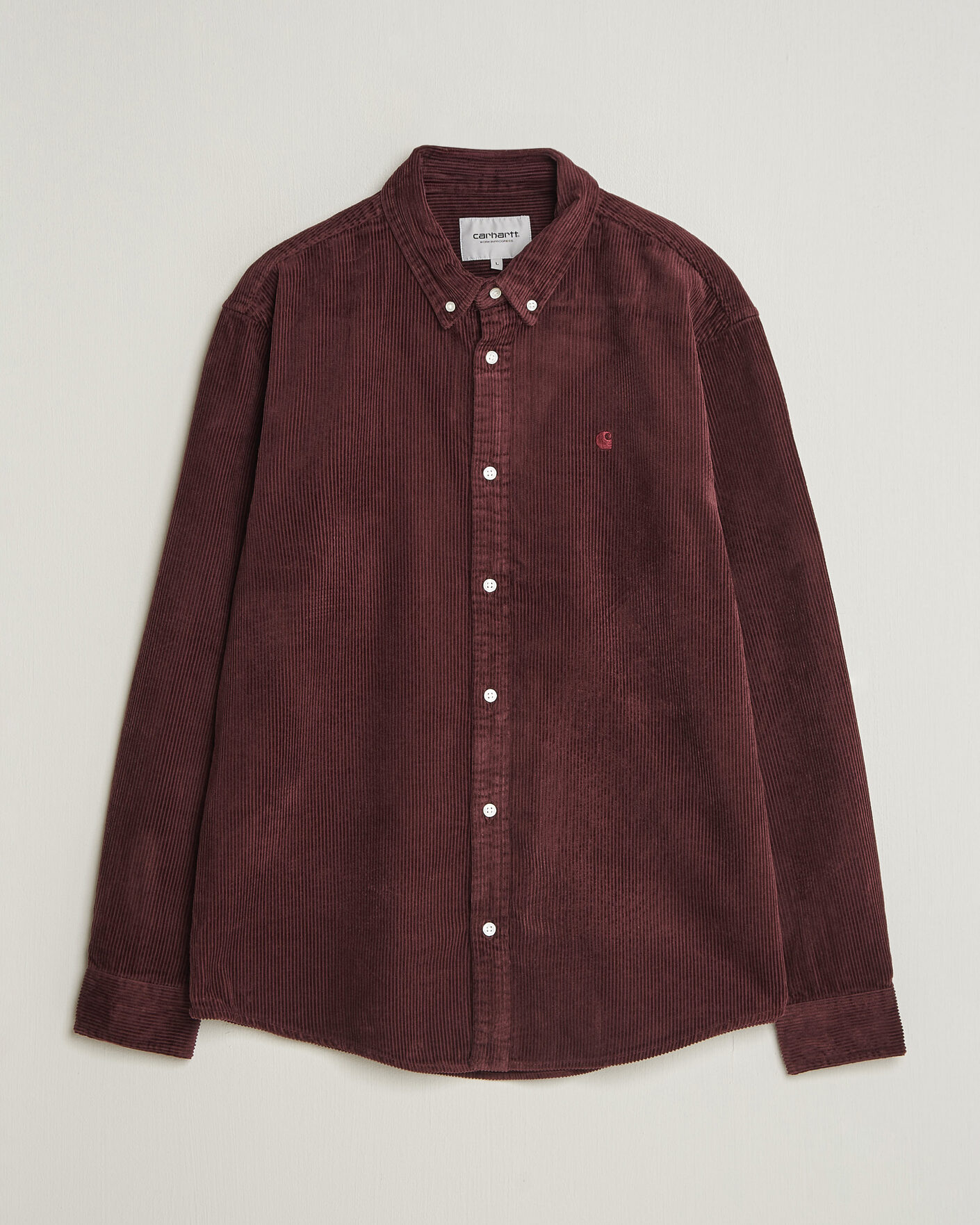 Men | Shirts | Carhartt WIP | Madison Cord Shirt Amarone