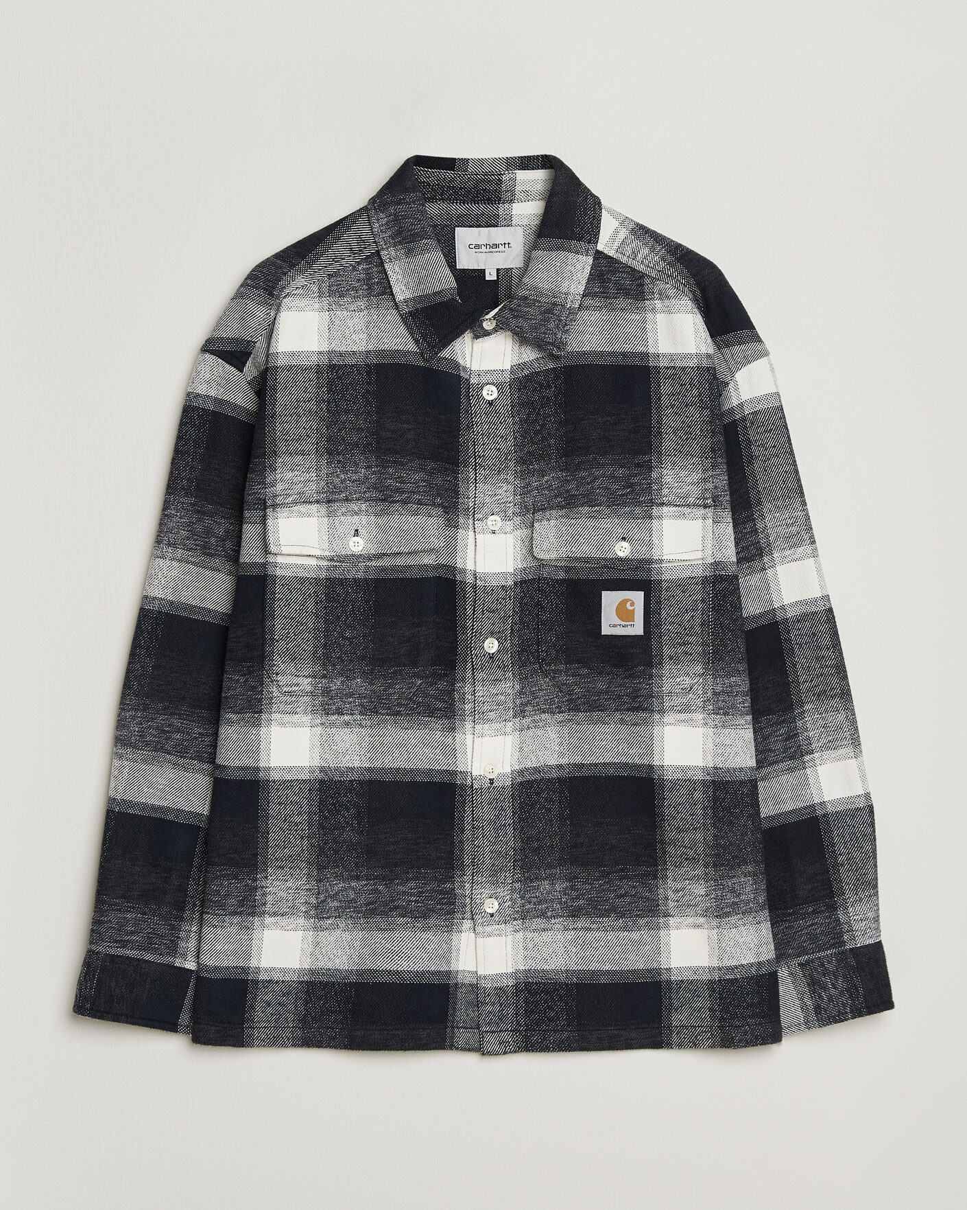 Men | Shirts | Carhartt WIP | Esterson Checked Shirt Dark Navy