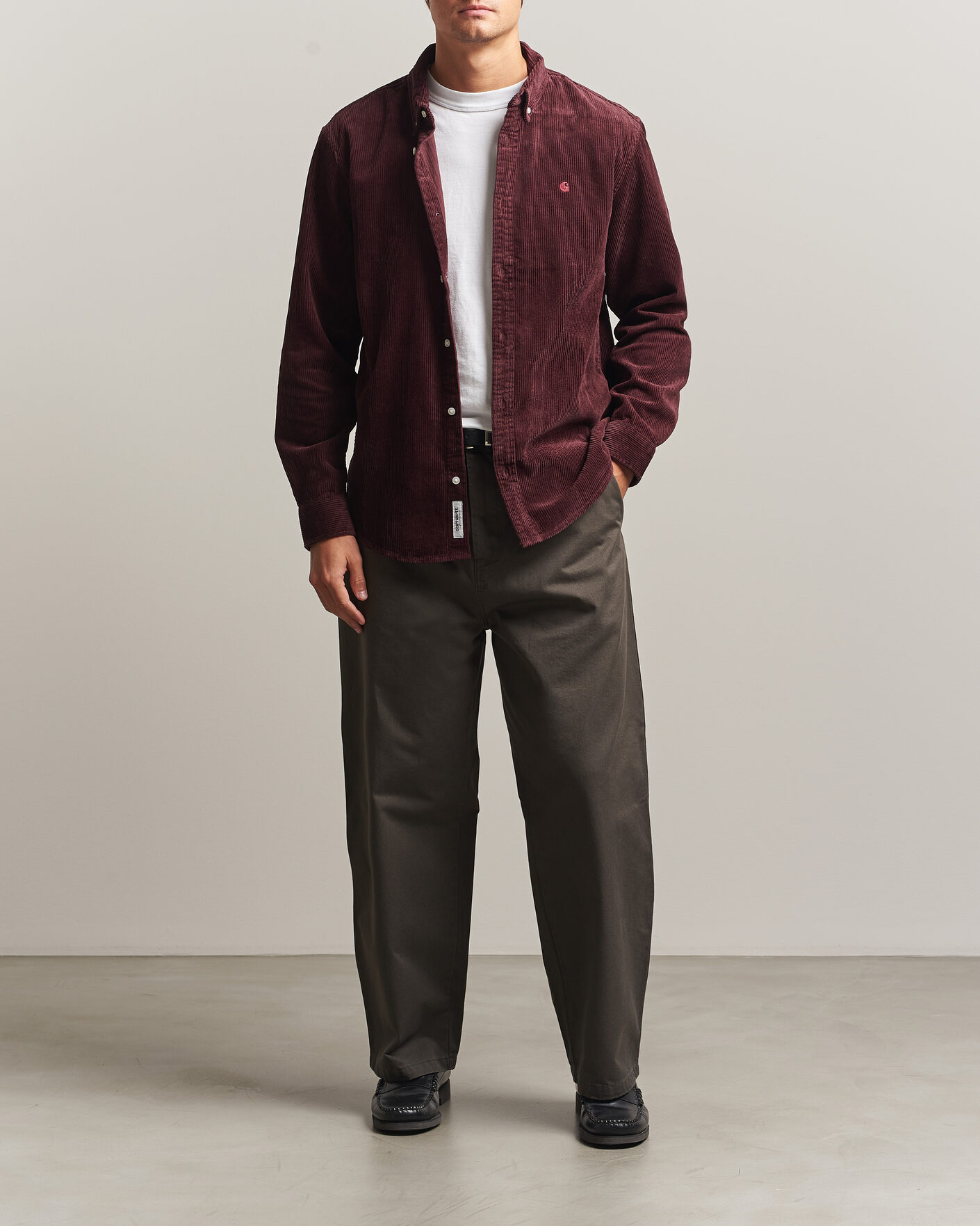 Men | Trousers | Carhartt WIP | Brady Pants Shungite