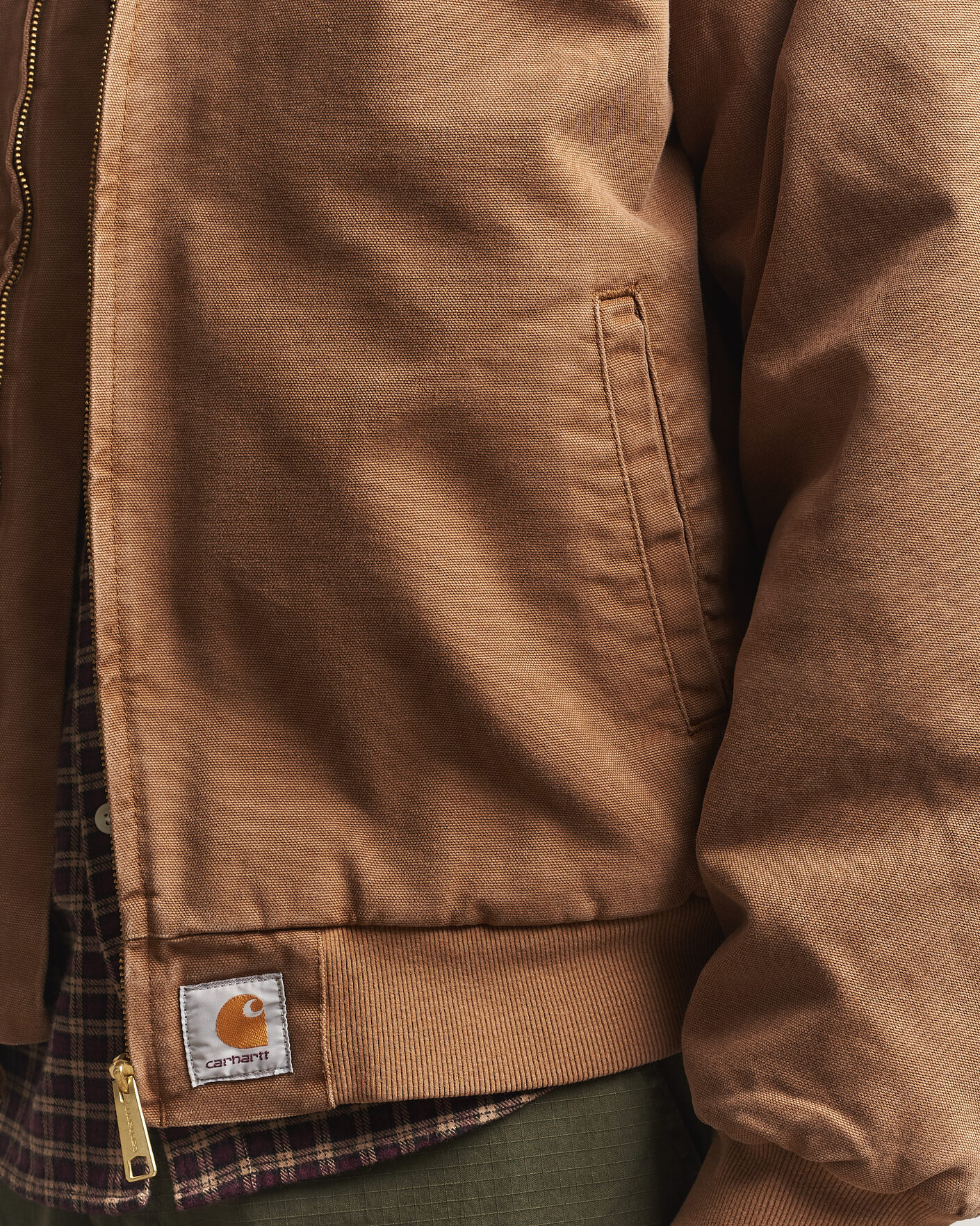 Men | Coats & Jackets | Carhartt WIP | OG Santa Fe Jacket Whip H Brown