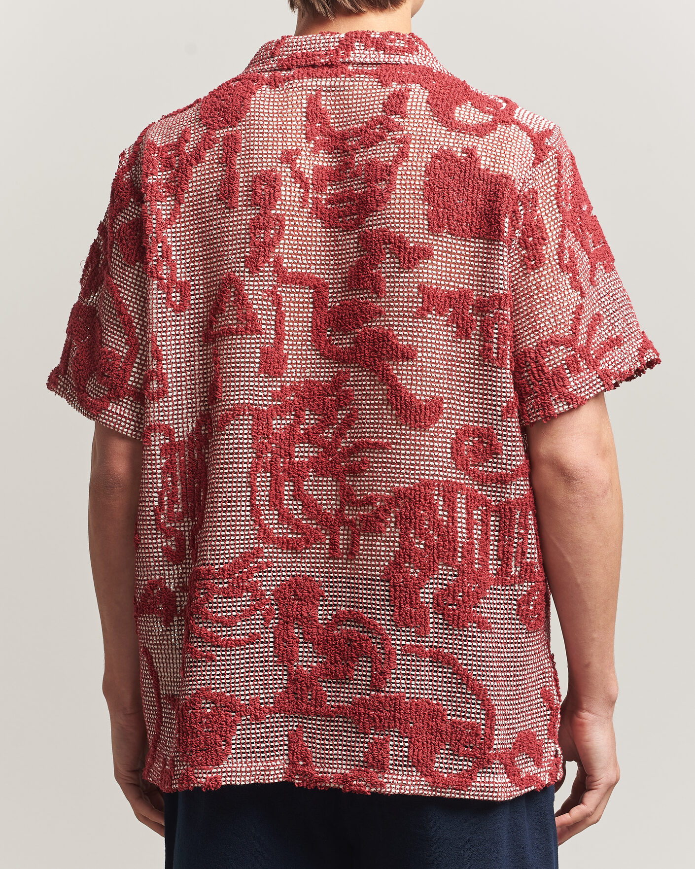 Men | Shirts | OAS | Arcano Cuba Short Sleeve Shirt Red