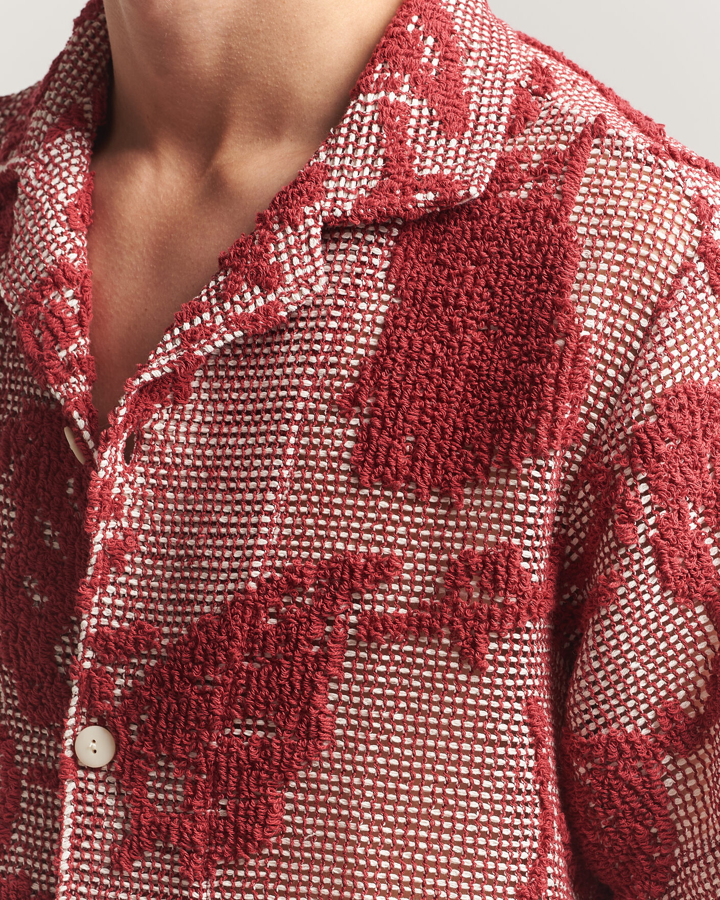 Men | Shirts | OAS | Arcano Cuba Short Sleeve Shirt Red
