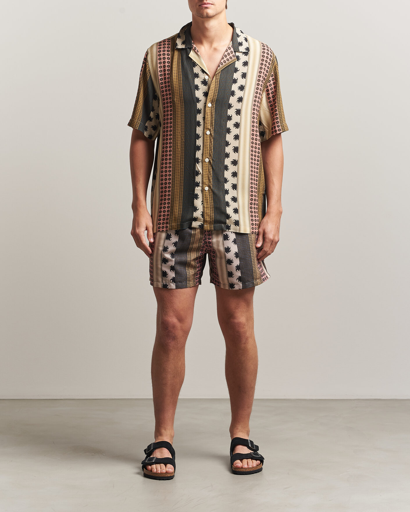 Men | Swimwear | OAS | Granada Striped Swimshorts Multi