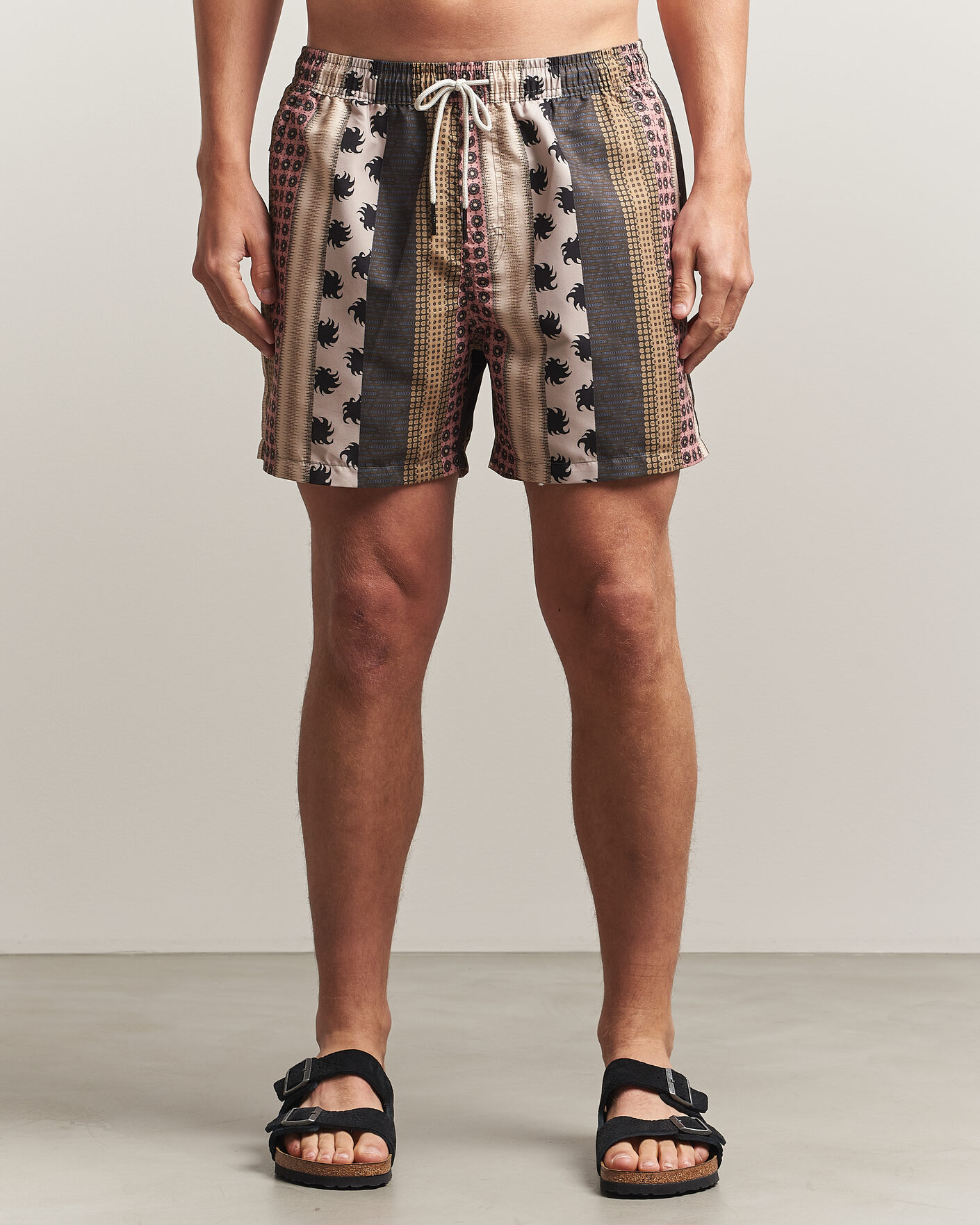 Men | Swimwear | OAS | Granada Striped Swimshorts Multi