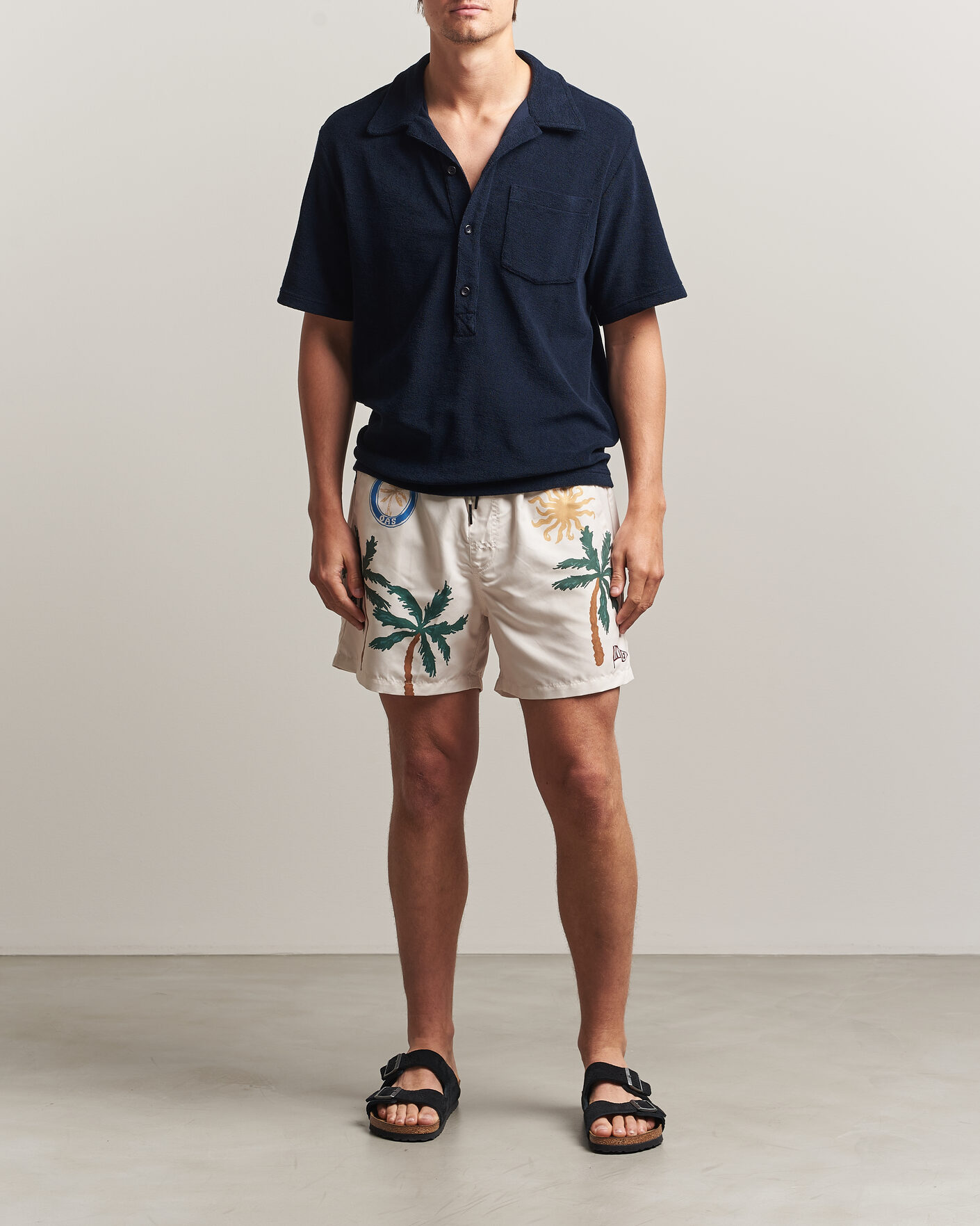 Men | Swimwear | OAS | Printed Swimshorts Multi