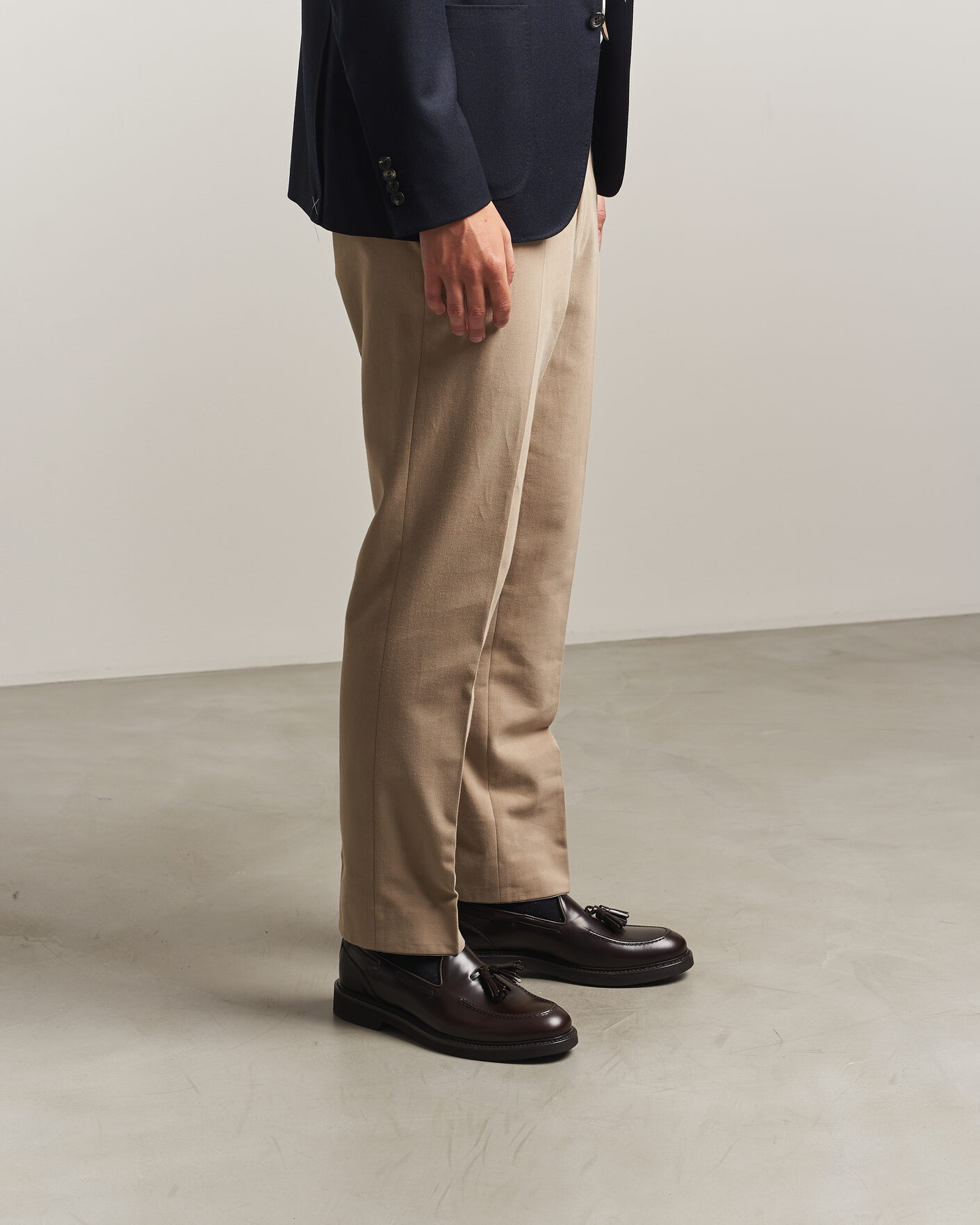 Men | Loafers | Canali | Tassel Loafers Dark Brown Calf