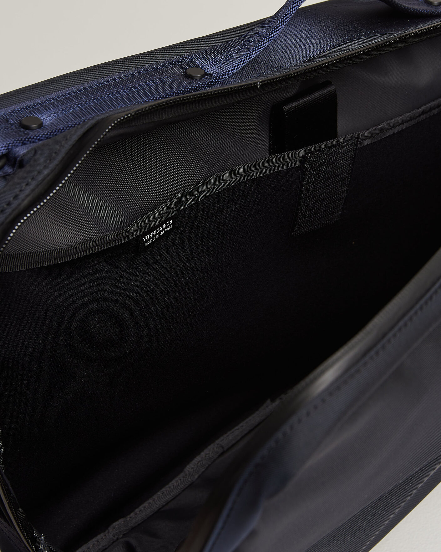 Porter-Yoshida & Co. View 3Way Briefcase Navy at CareOfCarl.com