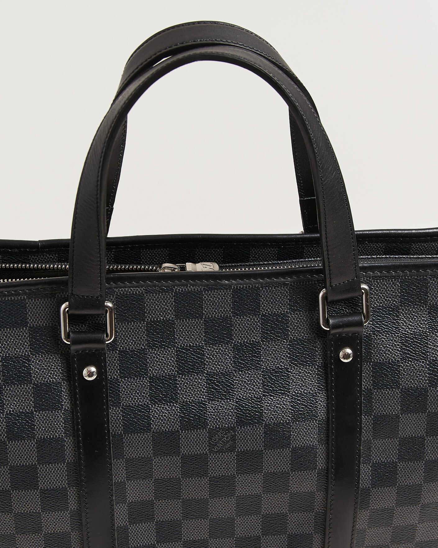 Men | Pre-Owned & Vintage Bags | Louis Vuitton Pre-Owned | Tadao Tote Bag Damier Graphite