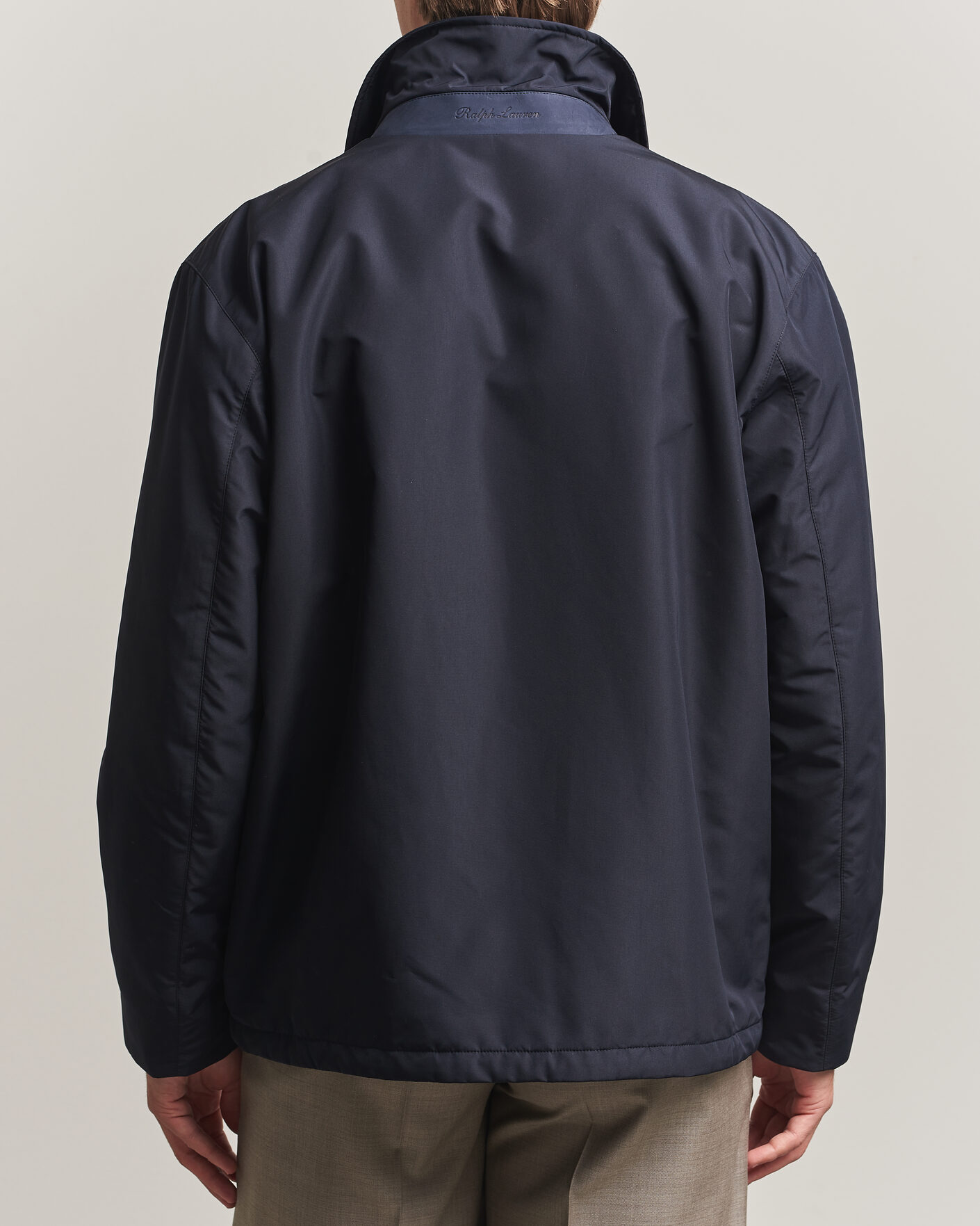 Men | Coats & Jackets | Ralph Lauren Purple Label | Nylon Bomber Jacket Racing Navy