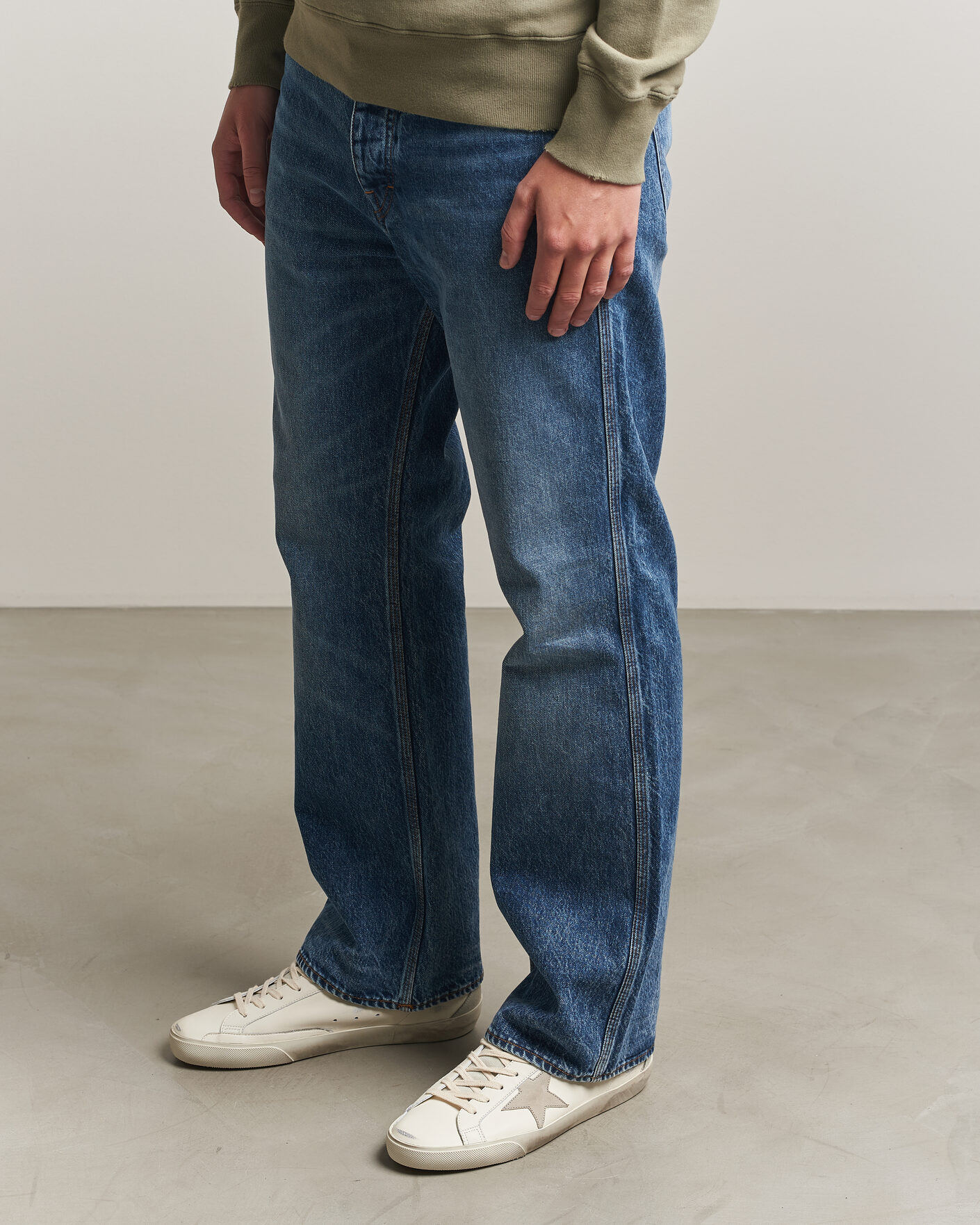 Men | Sneakers | Golden Goose | Super-Star Sneakers White/Grey