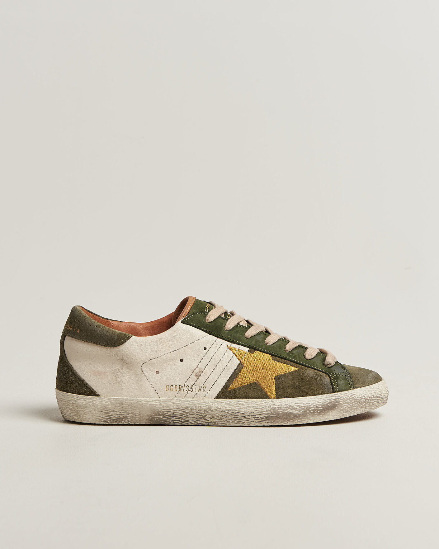 Men | Sneakers | Golden Goose | Super-Star Sneakers Cream/Olive