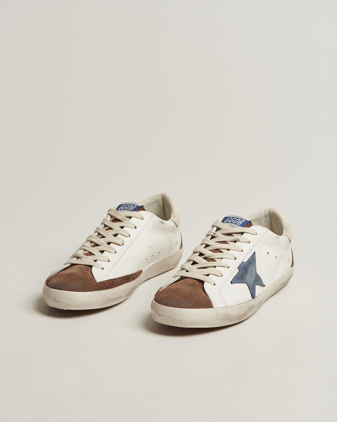 Men | Sneakers | Golden Goose | Super-Star Sneakers White/Denim