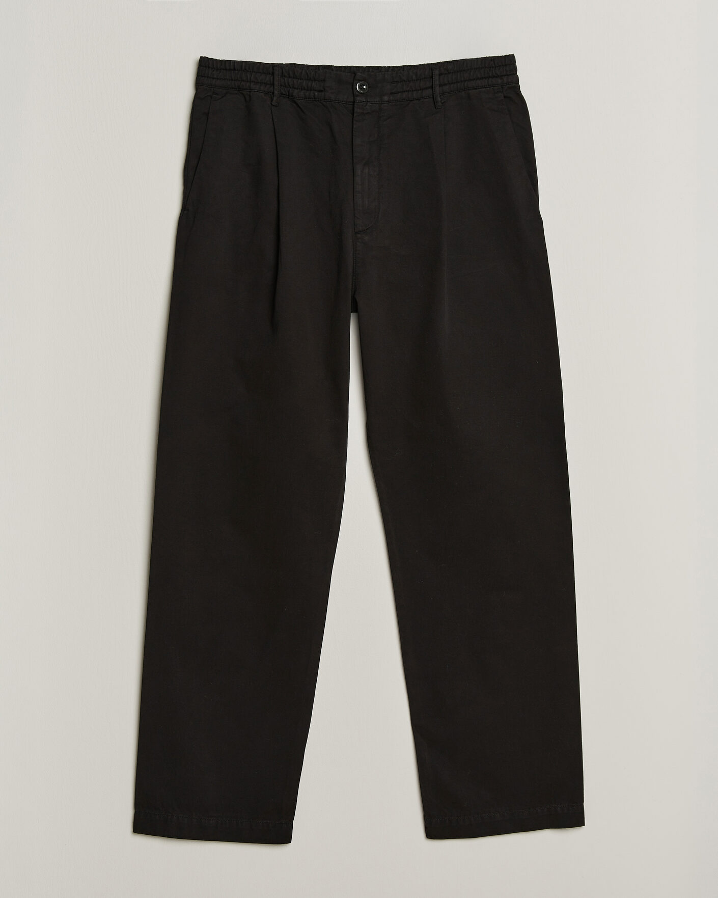 Men | Trousers | C.P. Company | Cotton Gabardine Pants Black