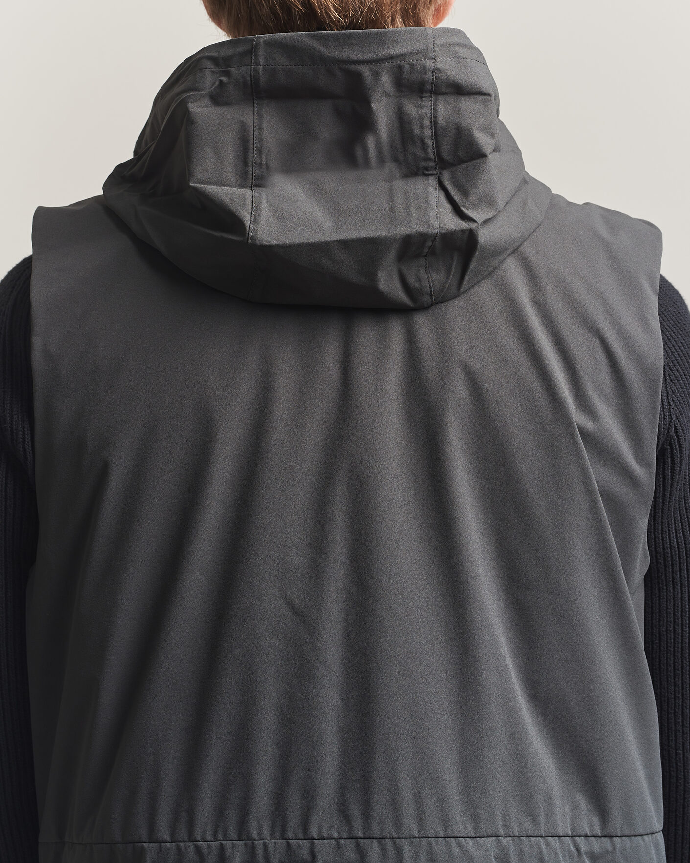 Men | Gilets | C.P. Company | Pro-Tek Lightweight Padded Vest Dark Grey